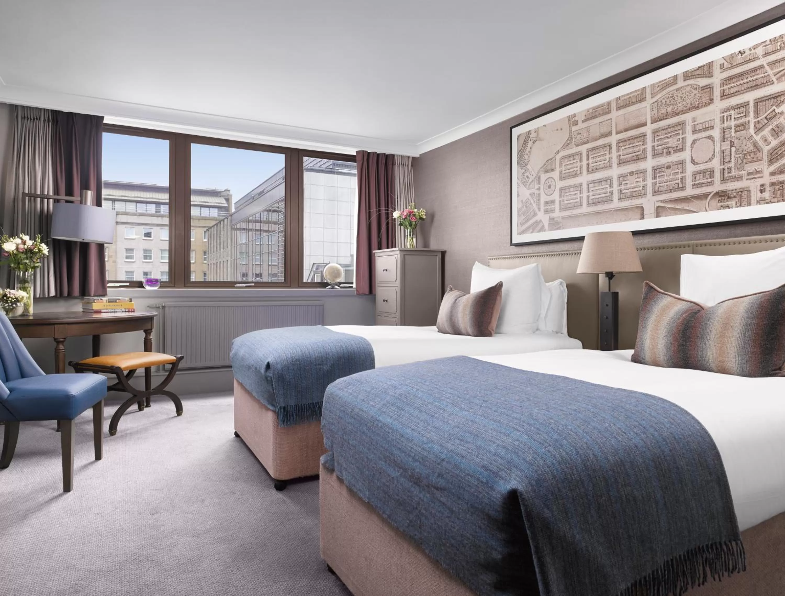 2 Double Beds Classic in InterContinental Edinburgh The George by IHG
