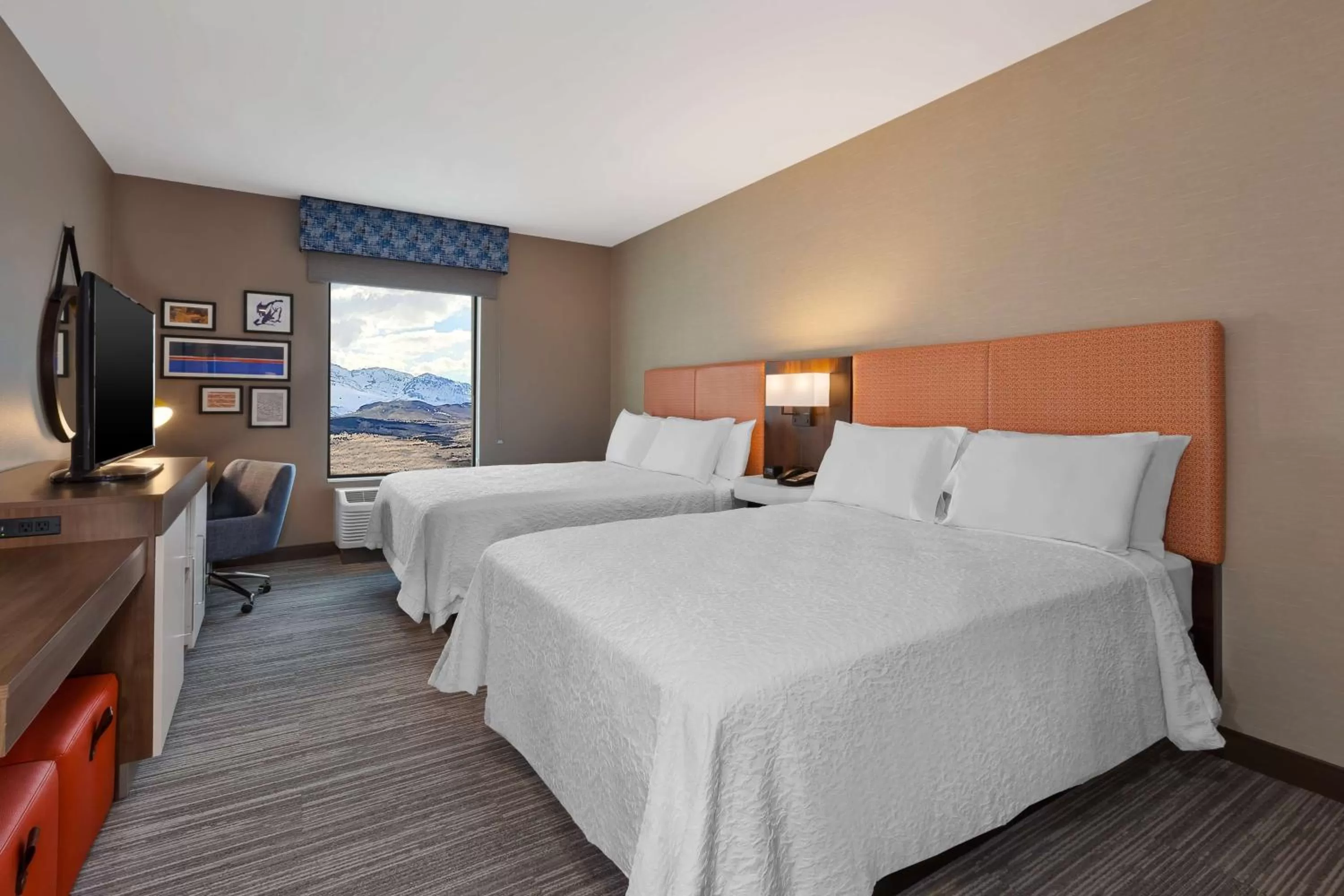 Queen Room with Two Queen Beds - Non-Smoking in Hampton Inn & Suites Wells, Nv