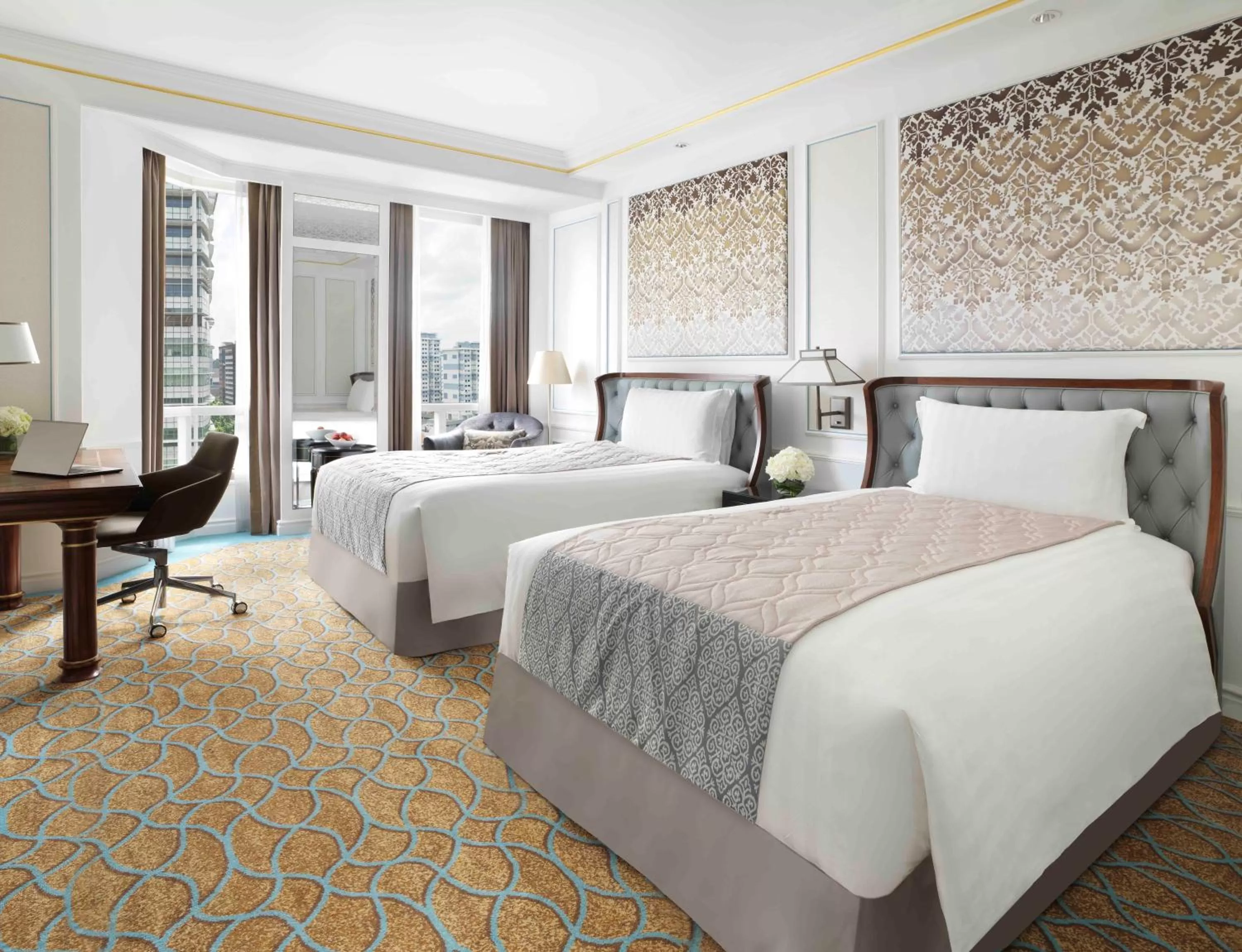 Classic Twin Room - High Floor in InterContinental Singapore by IHG