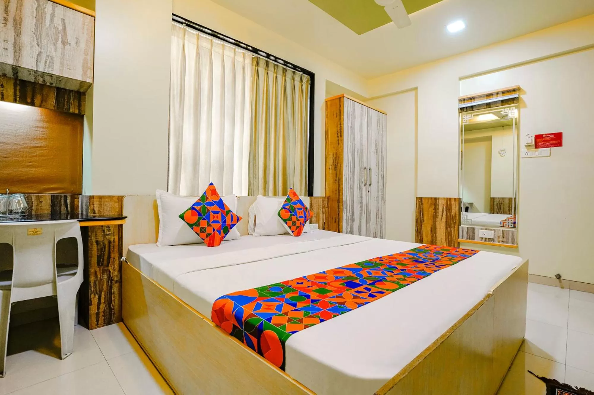 Deluxe Room - single occupancy in FabHotel Happy Homely Stay - Airport road