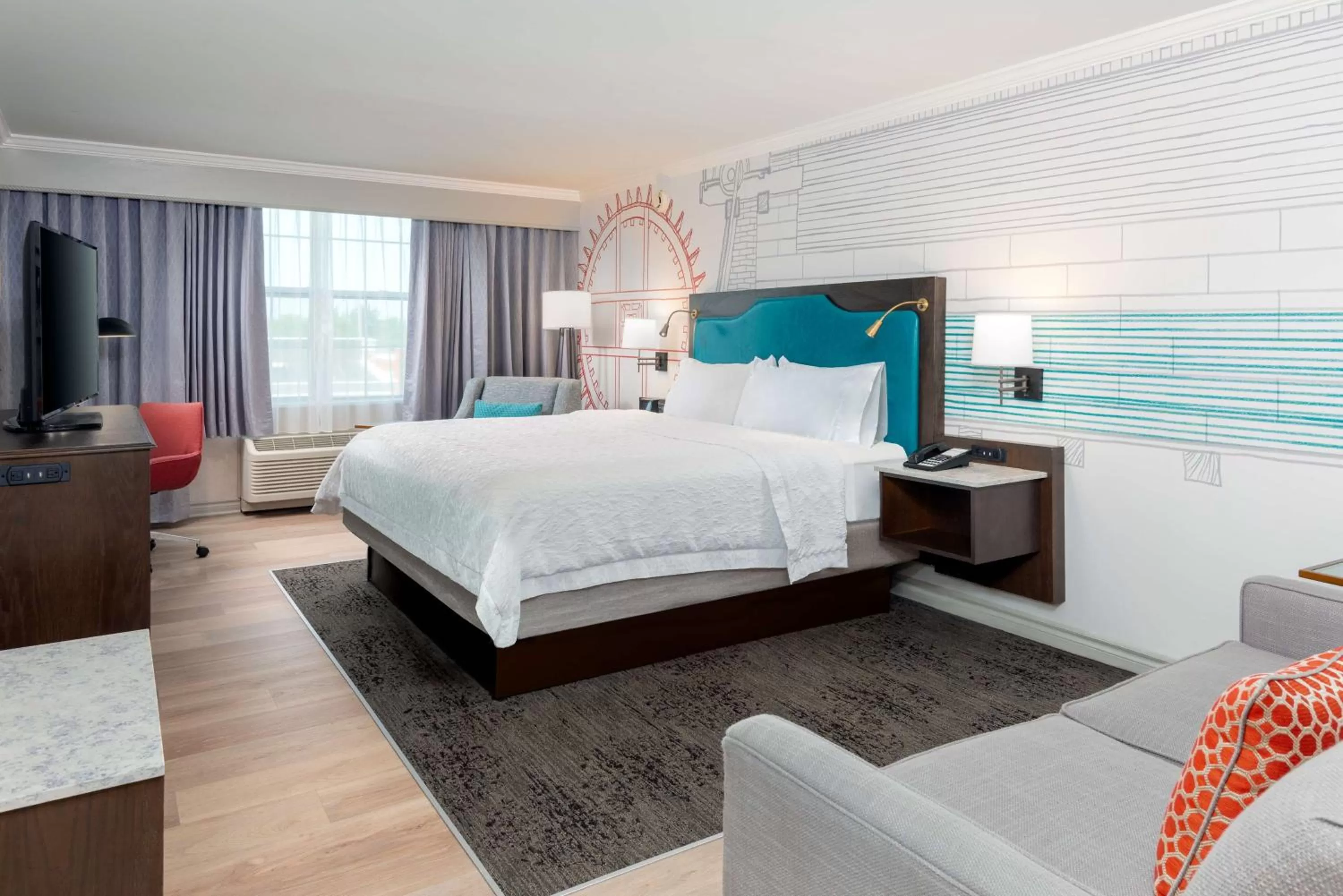 Deluxe King Room in Hampton Inn Buffalo-Williamsville