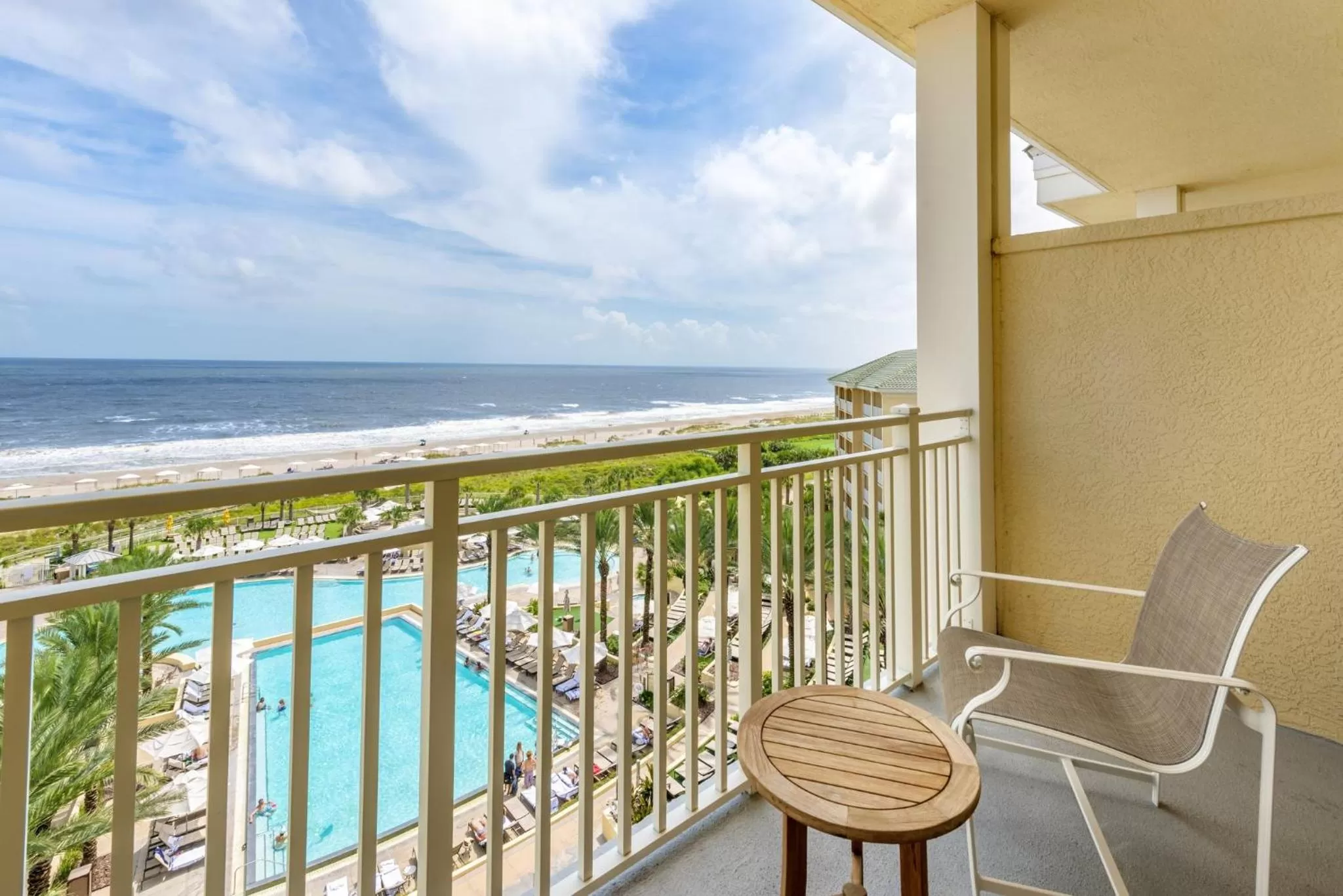 Premier Ocean and Pool View with King Bed in Omni Amelia Island Resort & Spa