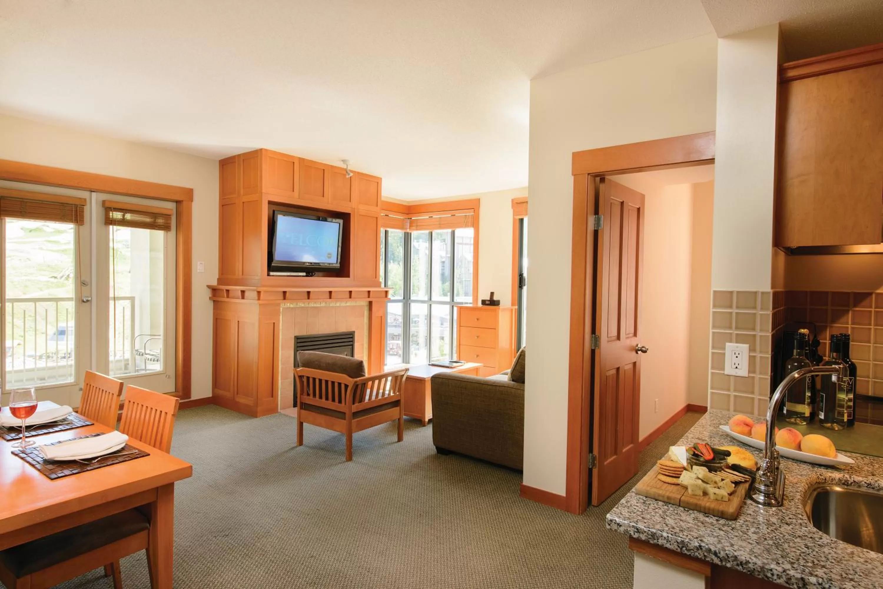 Two Bedroom Mountain View Suite in Pan Pacific Whistler Mountainside