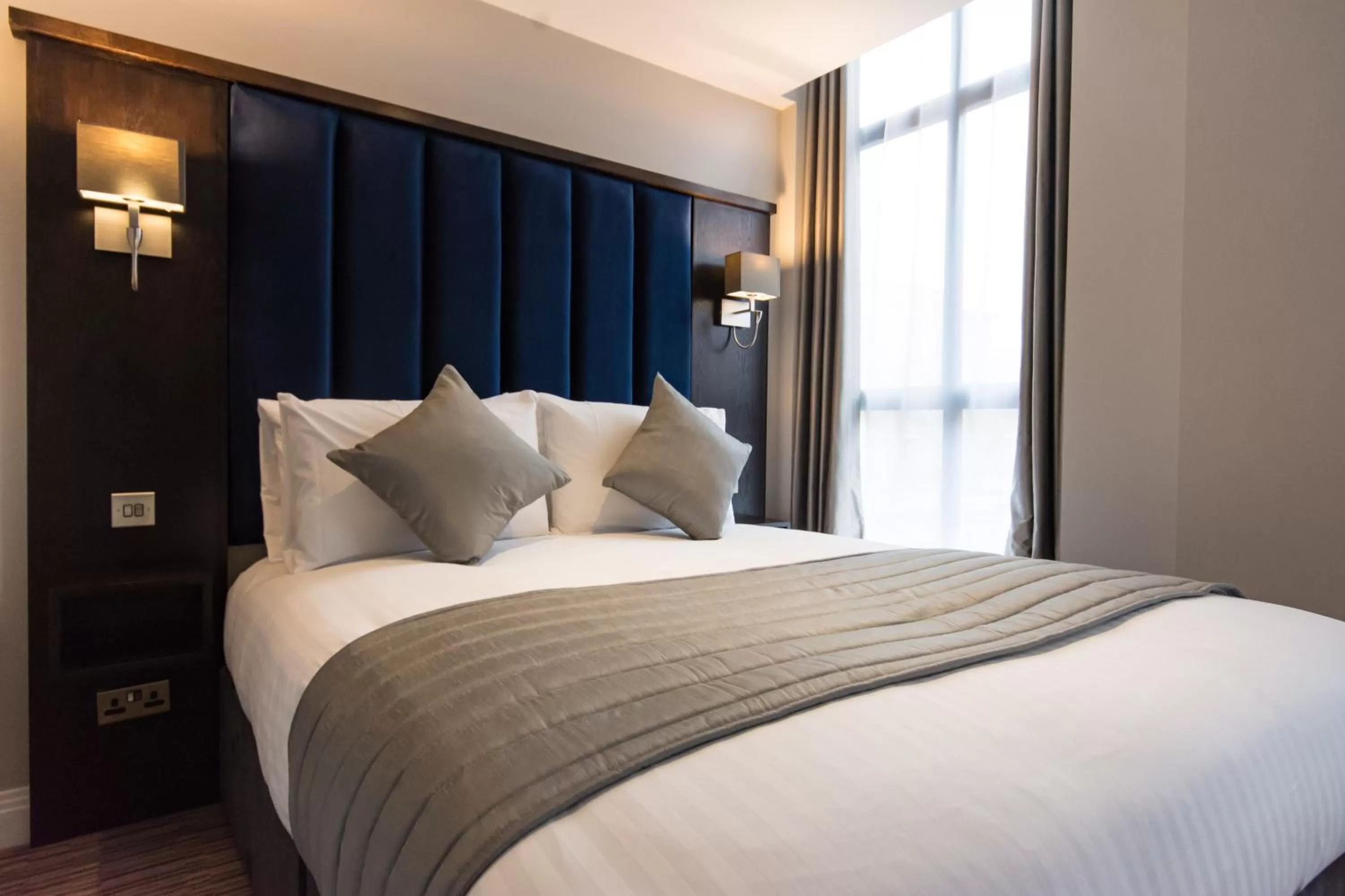 Deluxe Double Room with Balcony in St Nicholas Hotel Colchester