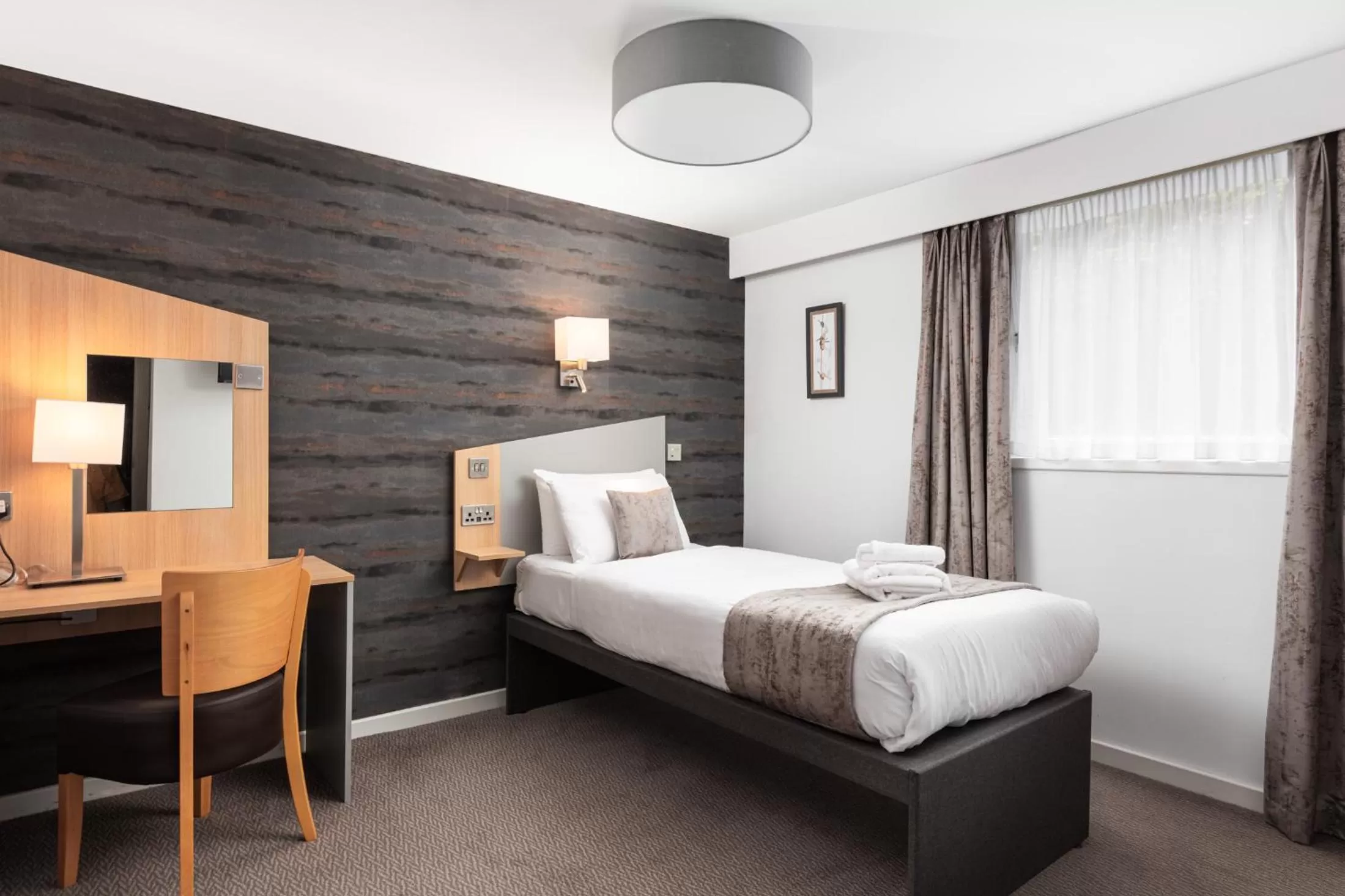 Twin Room - Disability Access in Caledonian Hotel 'A Bespoke Hotel’