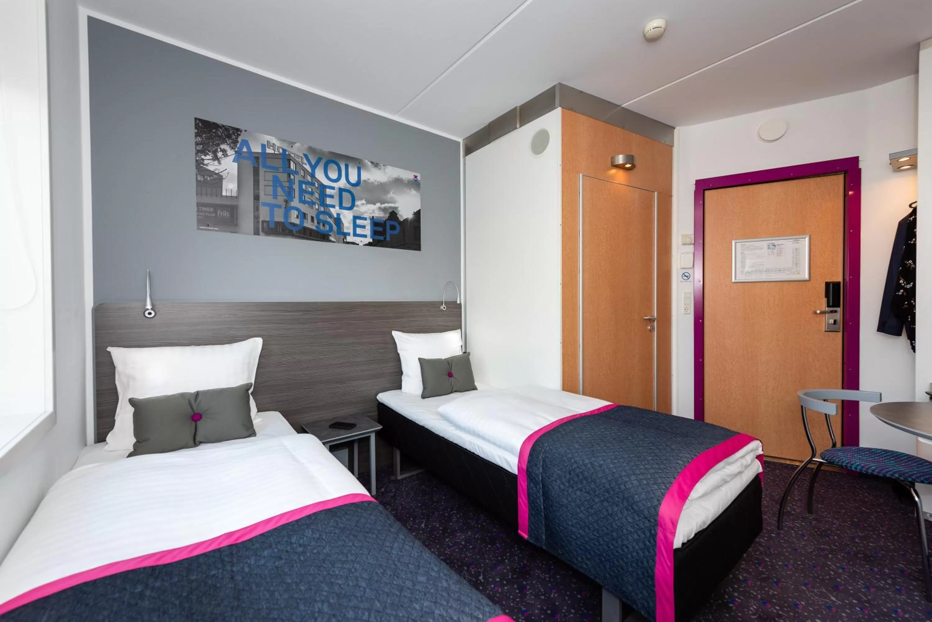 Commodore Room in Cabinn Aalborg