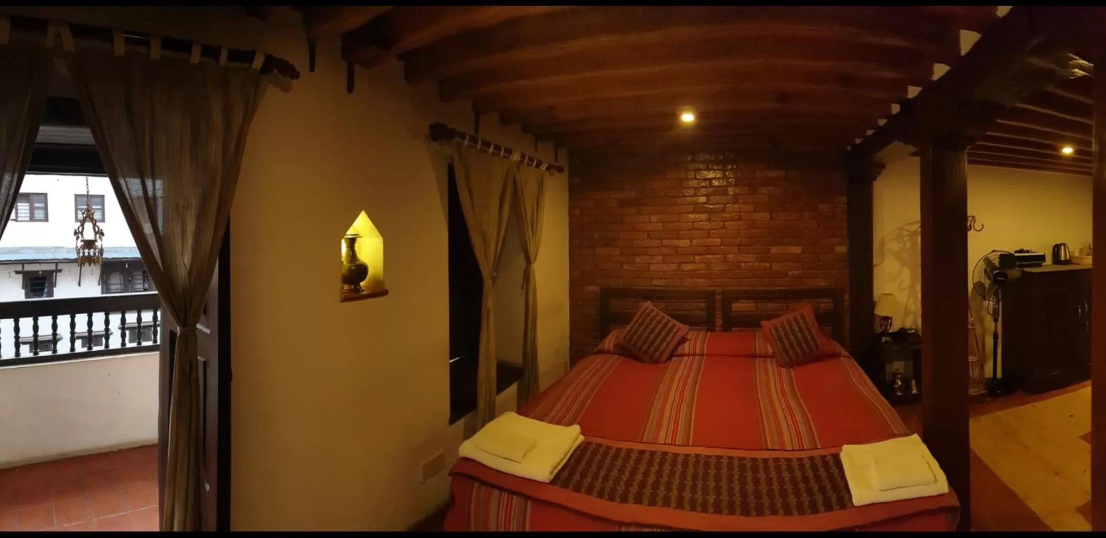 Bed in Temple House