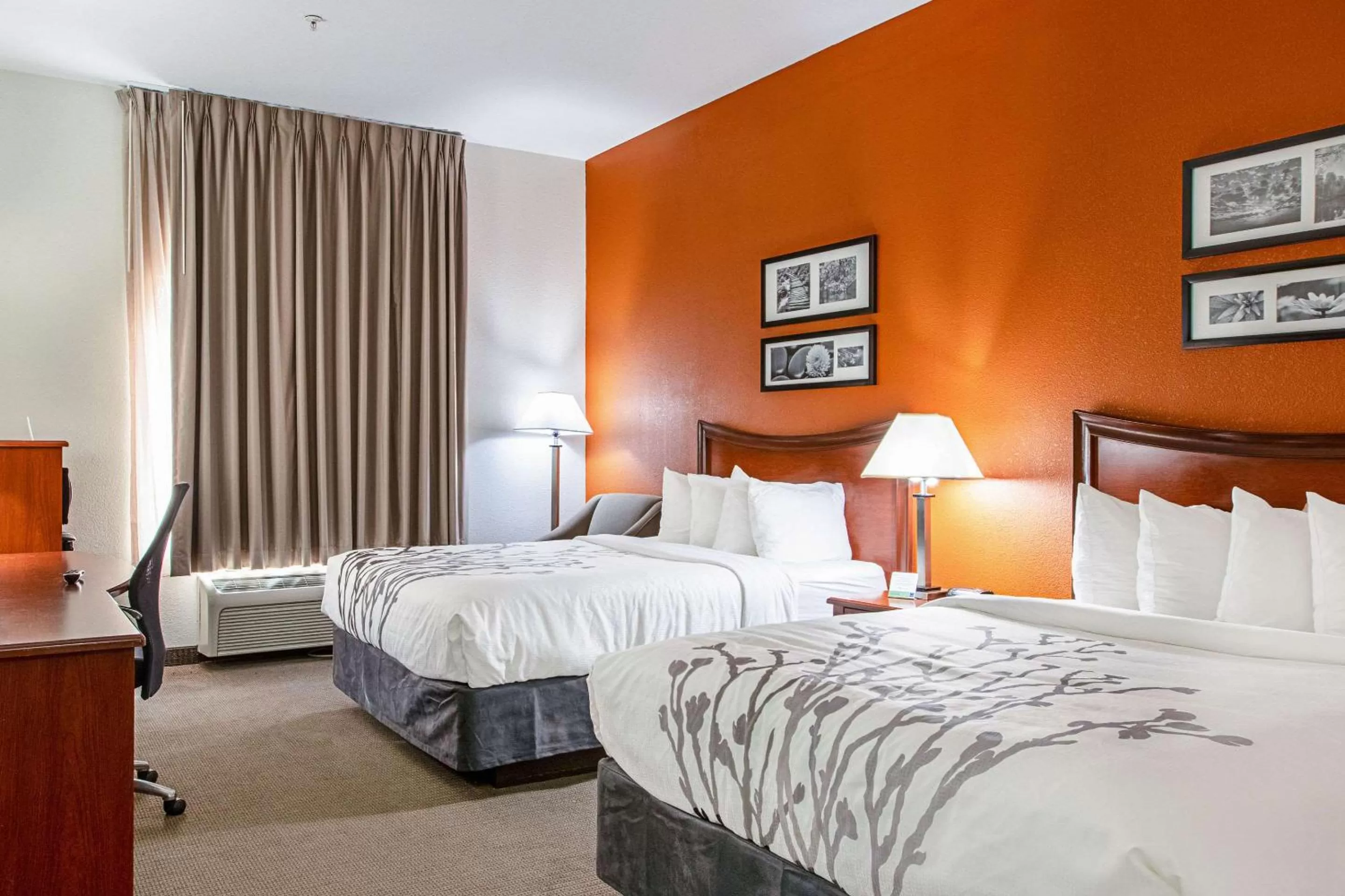 Queen Room with Two Queen Beds - Non-Smoking in Sleep Inn & Suites Hobbs