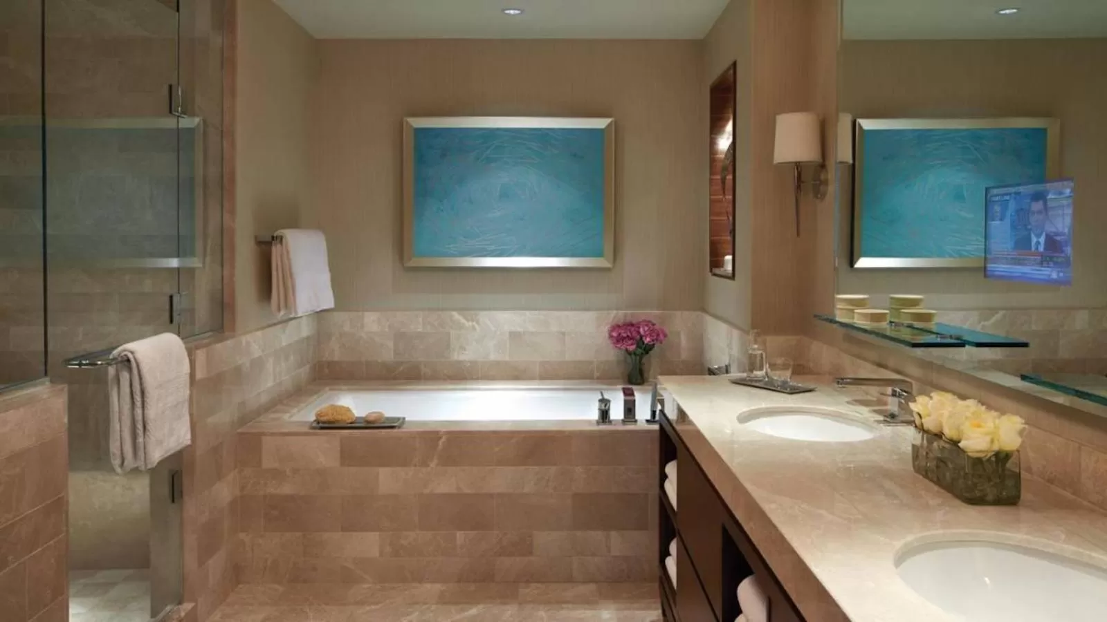 Bathroom in Four Seasons Baltimore