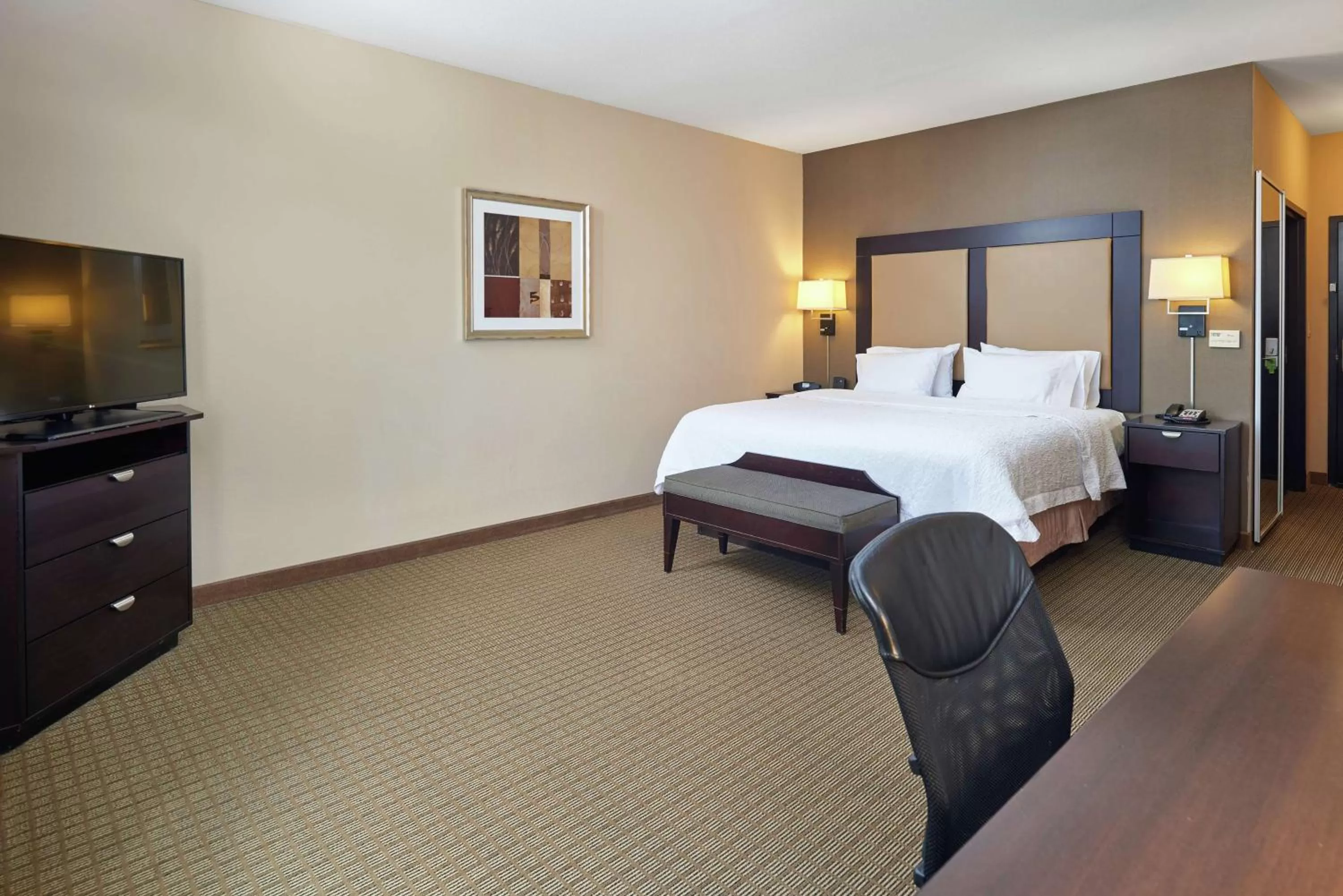 King Room with King Bed - Non-Smoking in Hampton Inn & Suites Decatur