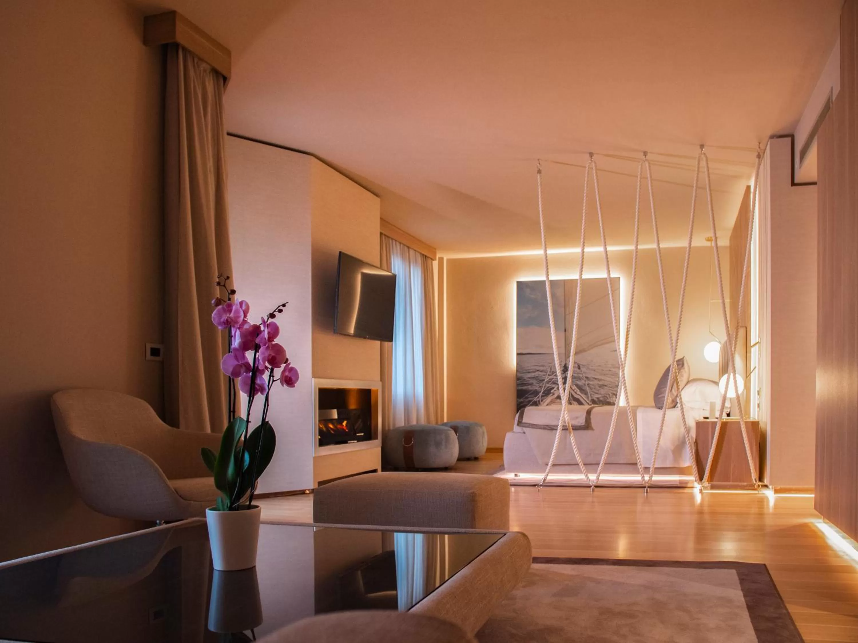 One-Bedroom Suite with Balcony and Sea View in Miramare Suites