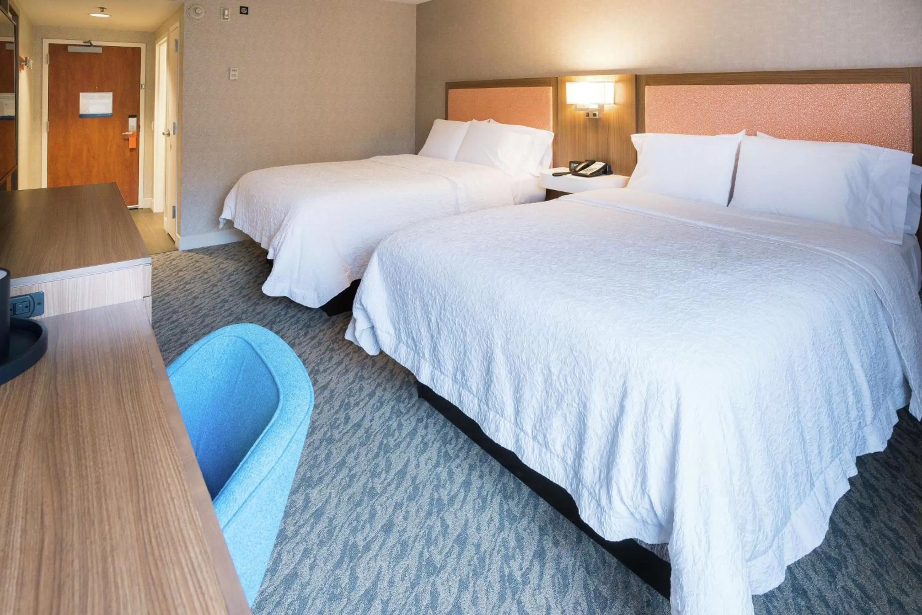 Queen Room with Two Queen Beds in Hampton Inn Clarks Summit