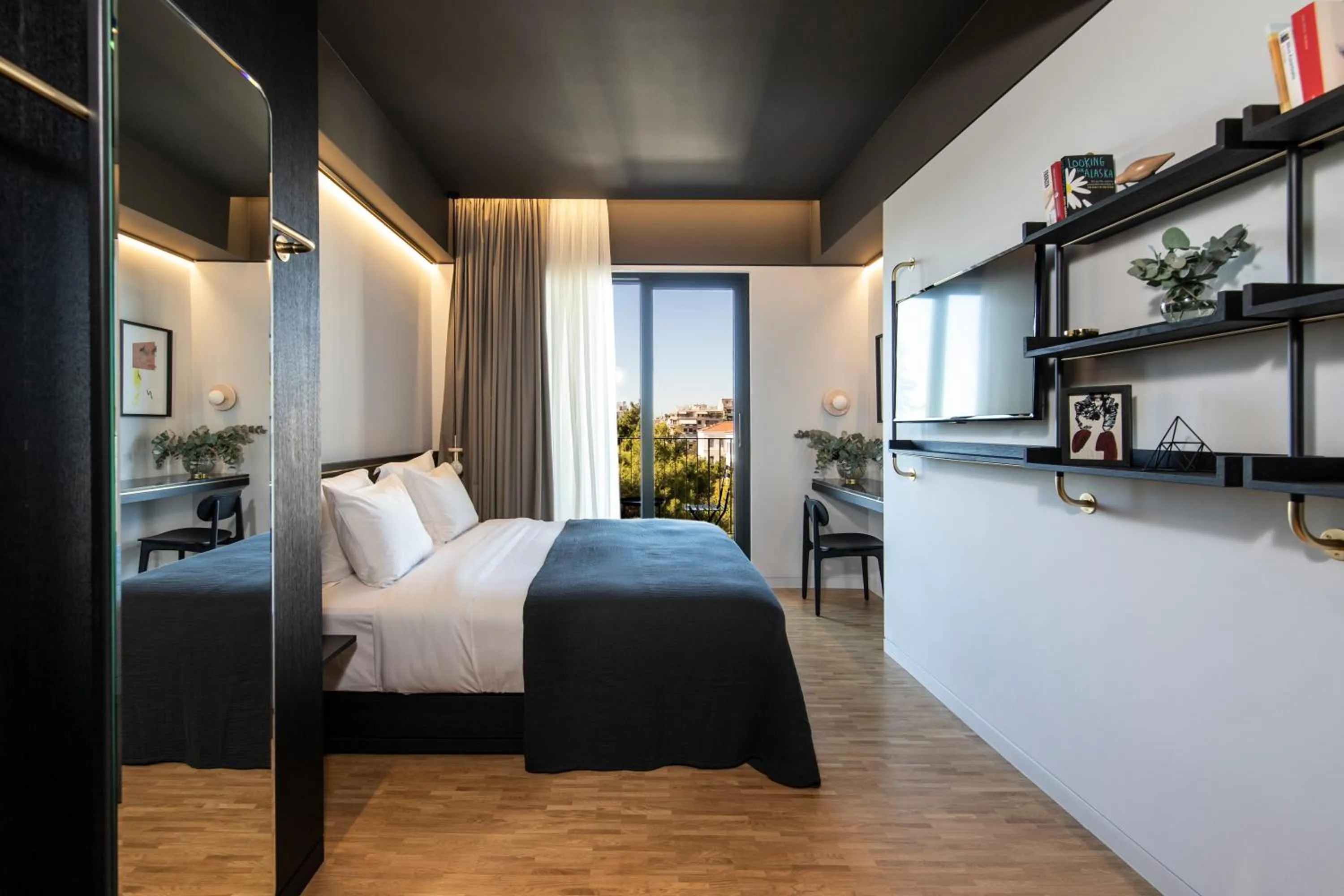 Superior Room with Balcony - single occupancy in The Modernist Athens