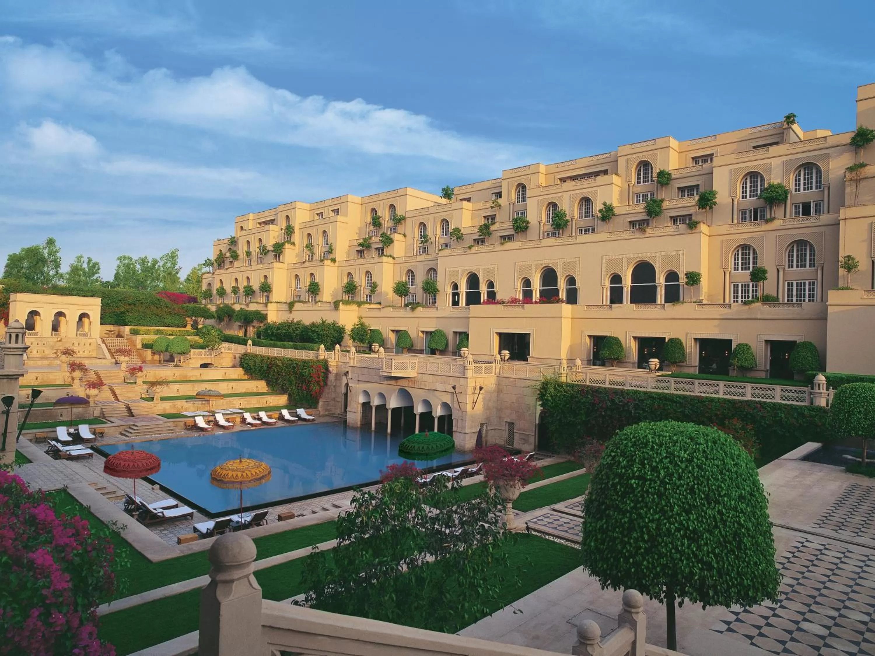 Garden in The Oberoi Amarvilas Agra
