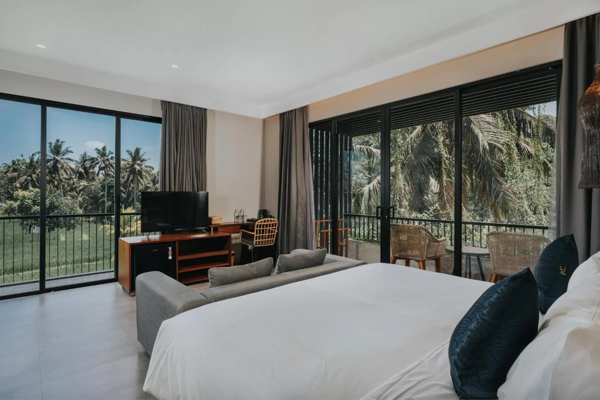 Deluxe Suite with Balcony in The Ning Resort Ubud