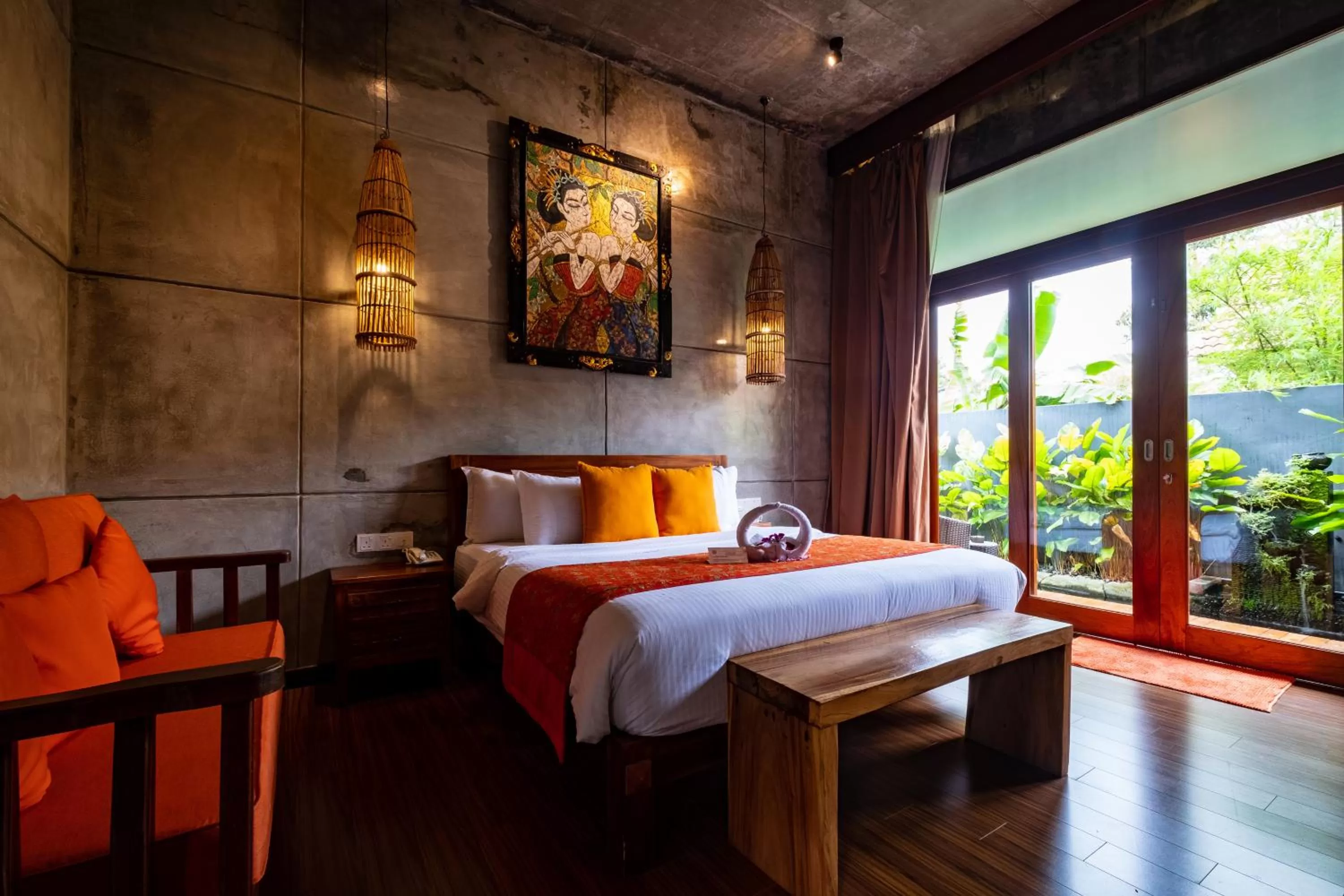 Superior Double Room with Garden View and Bathtub in Ipoh Bali Hotel