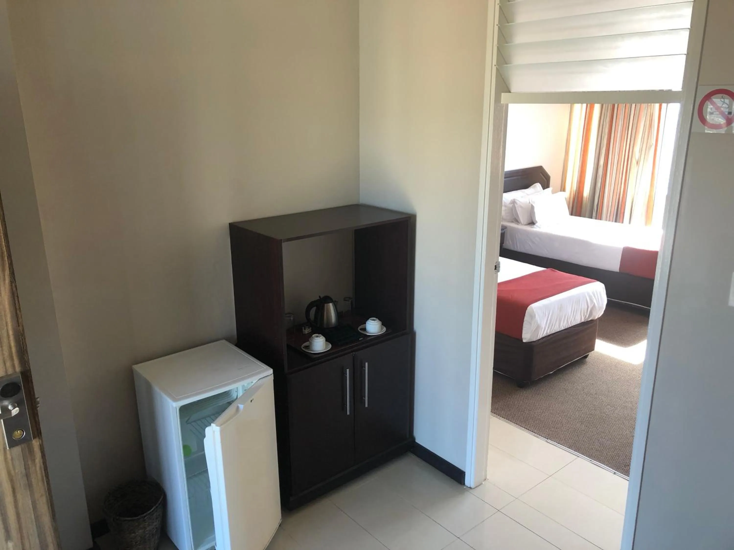 Coffee/tea facilities, Bed in Coastlands Durban Self Catering Holiday Apartments