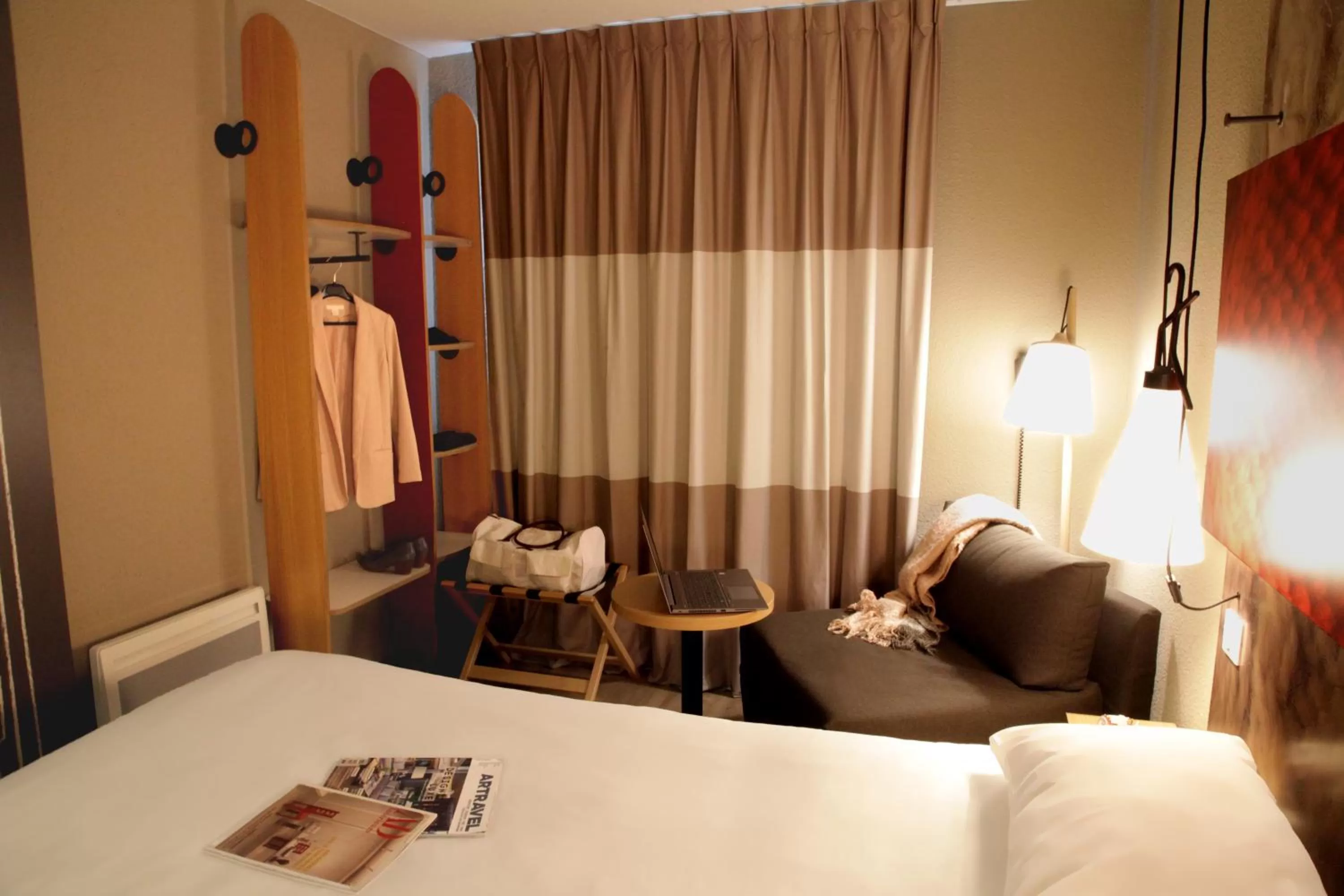 Bed in ibis Quimper