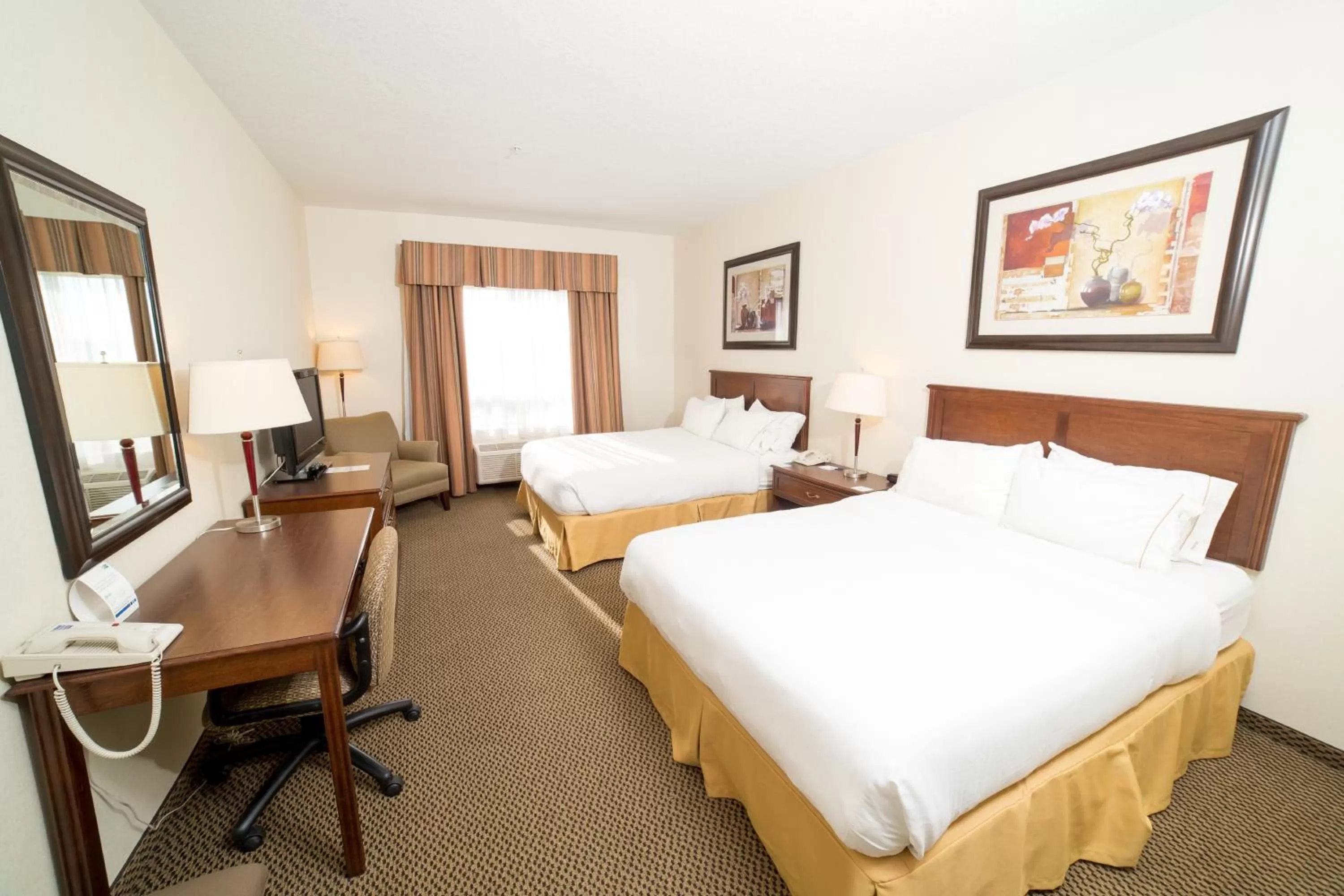 Queen Room with Two Queen Beds in Holiday Inn Express & Suites Drayton Valley, an IHG Hotel