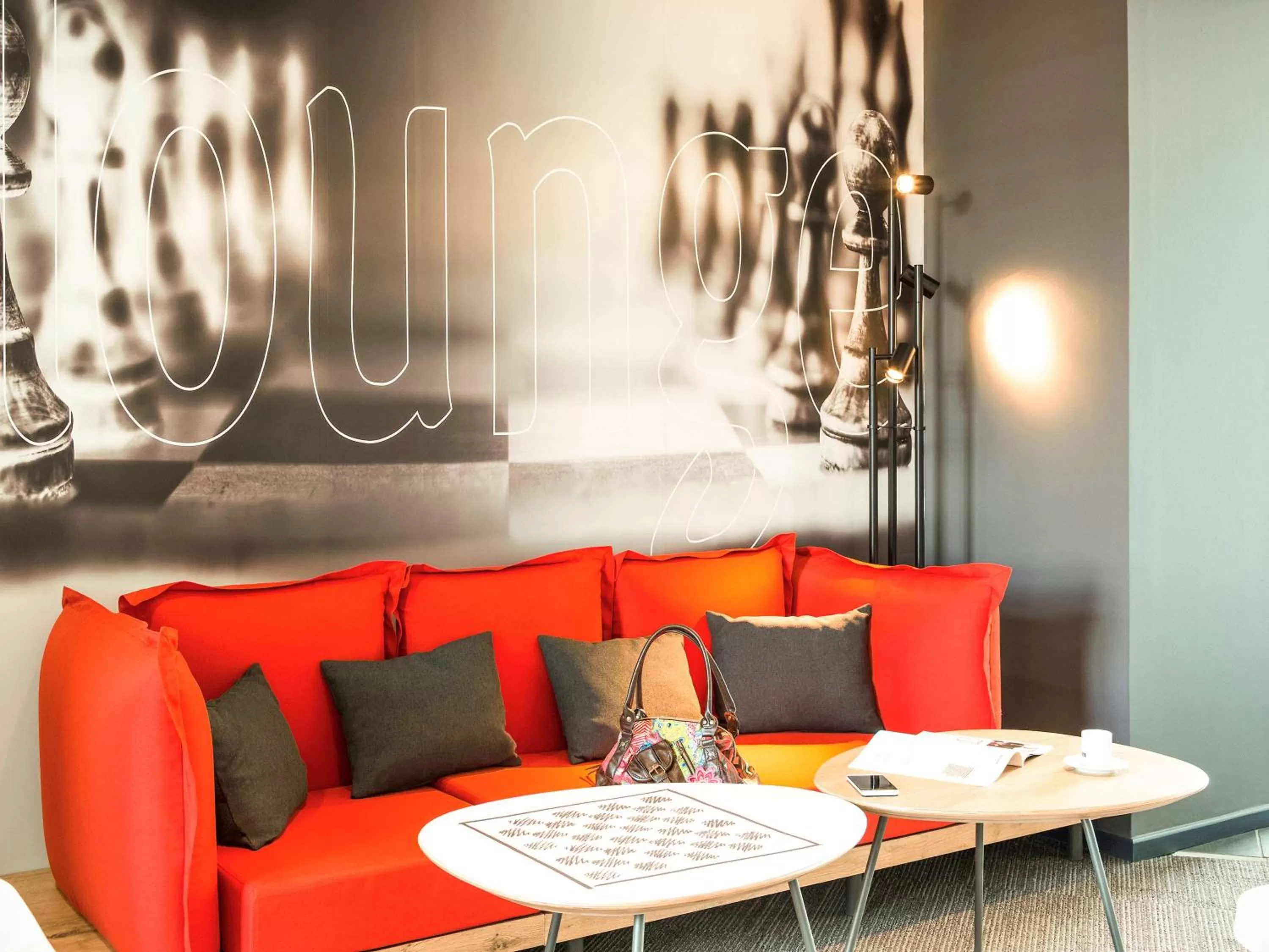 Living room in ibis Lorient Centre Gare