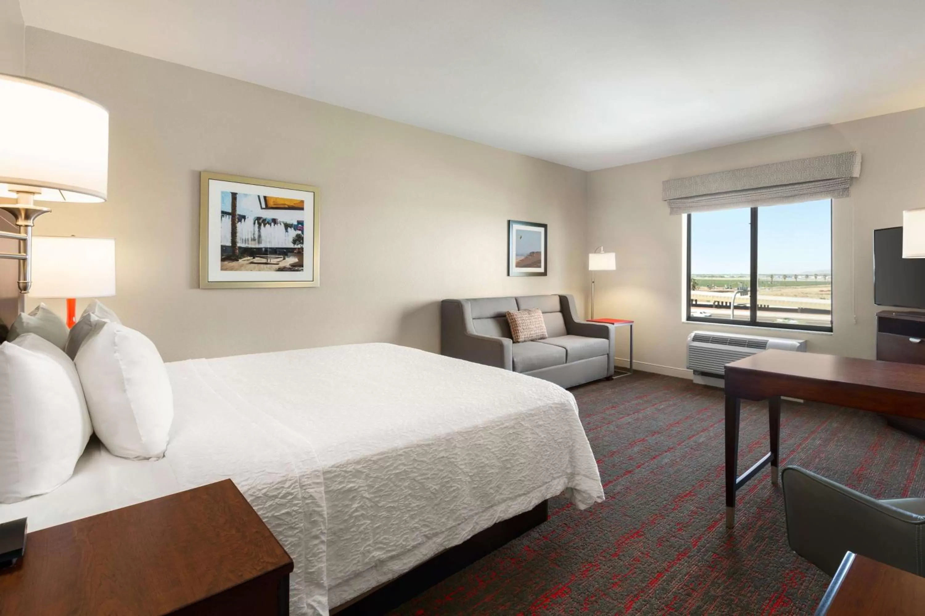 King Room with Sofa Bed and Study - Non-Smoking in Hampton Inn & Suites Phoenix Glendale-Westgate
