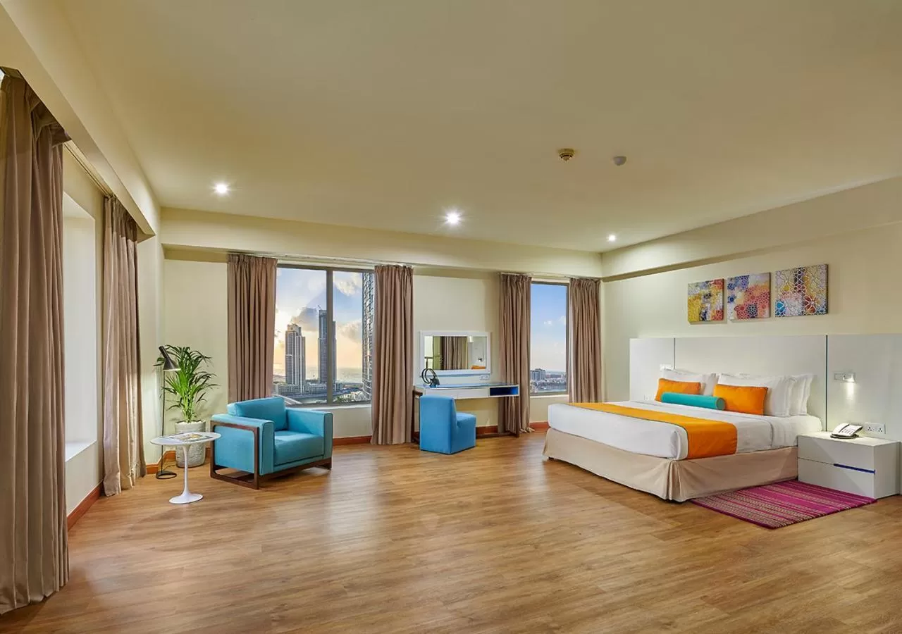 Duplex Two-Bedroom Suite including Beach Accessories, 25% off F&B and Spa in Ramada Hotel, Suites and Apartments by Wyndham Dubai JBR