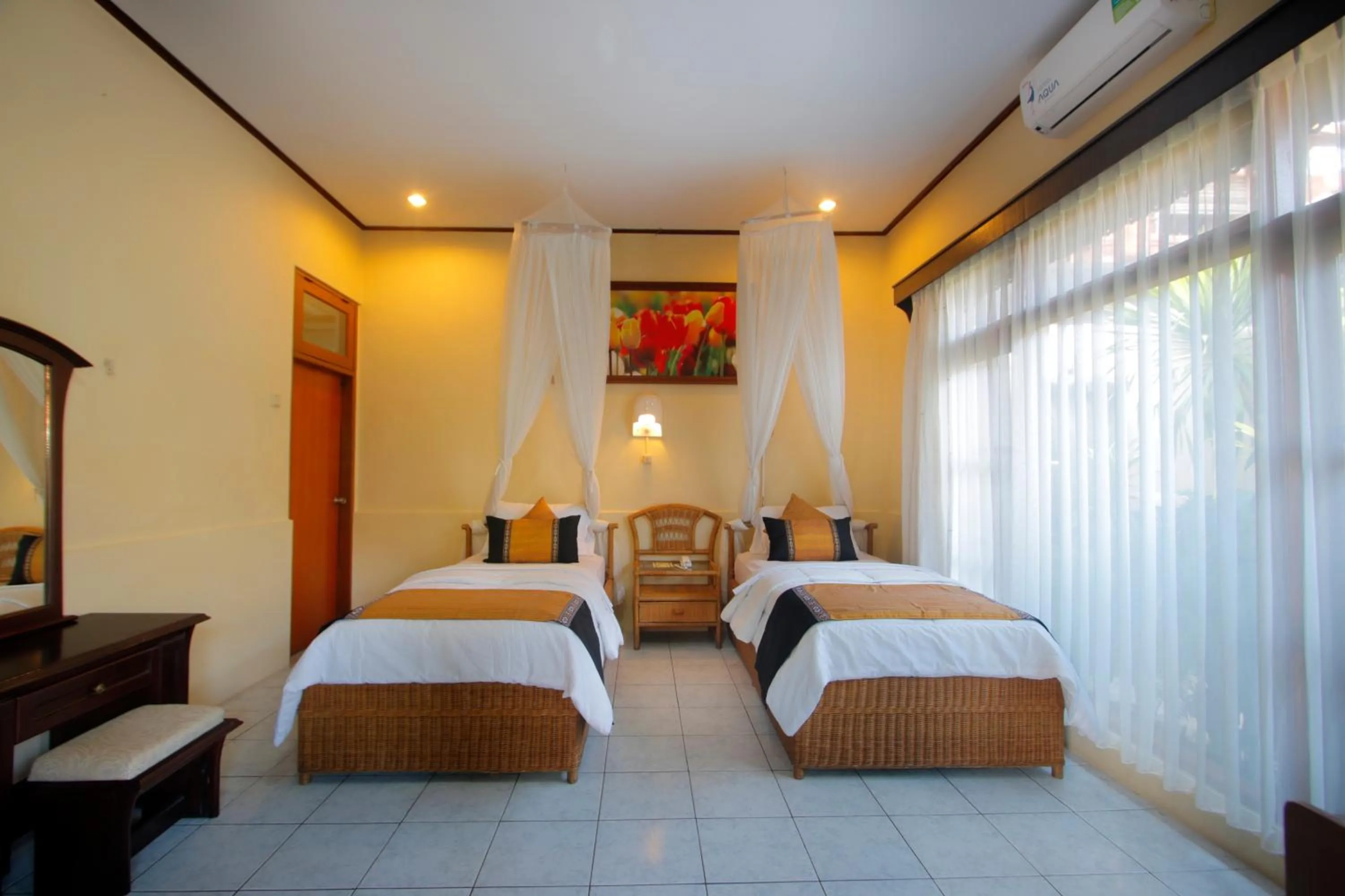 Standard Double or Twin Room in Hotel Jati Sanur