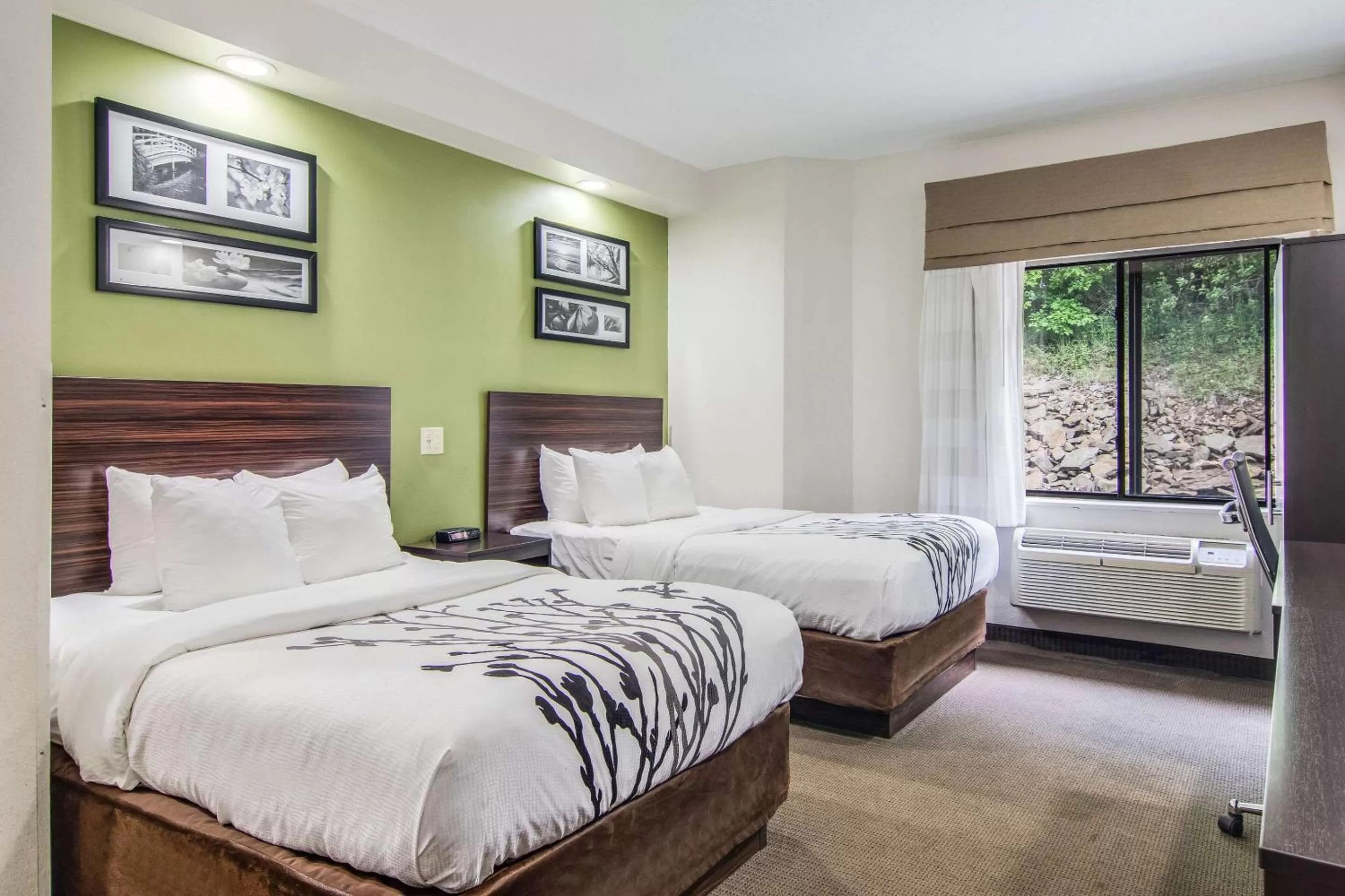 Double Room with Two Double Beds - Non-Smoking in Sleep Inn Austintown - Youngstown, West