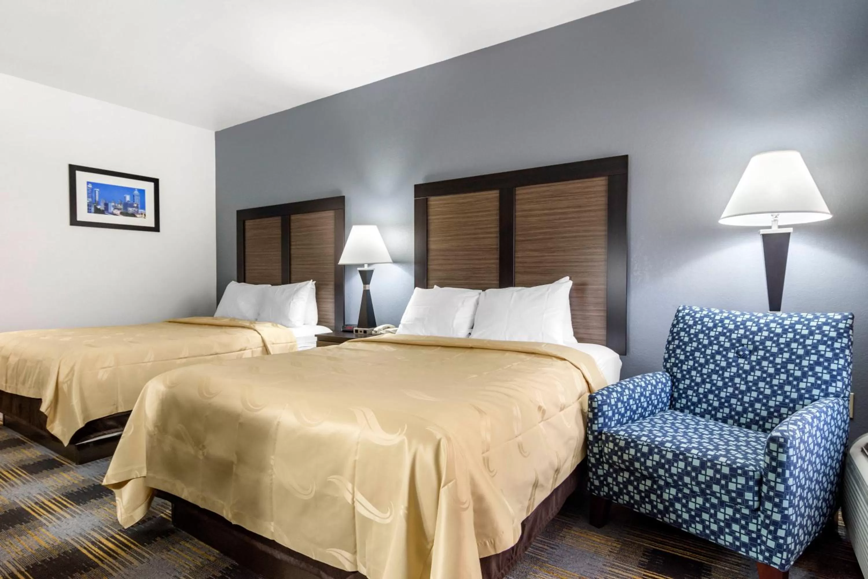 Queen Room with Two Queen Beds - Non-Smoking in Quality Inn near Six Flags Douglasville