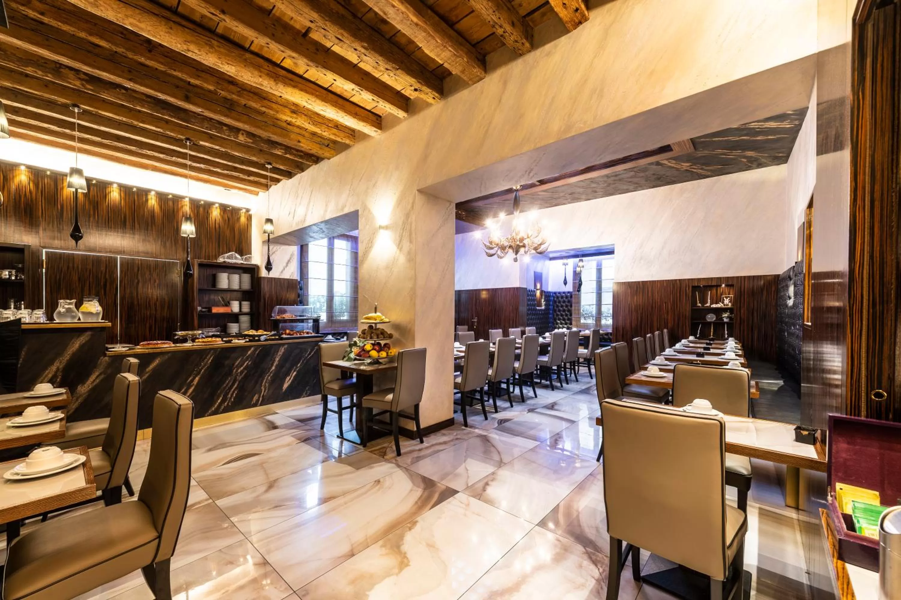 Breakfast in Hotel Abbazia