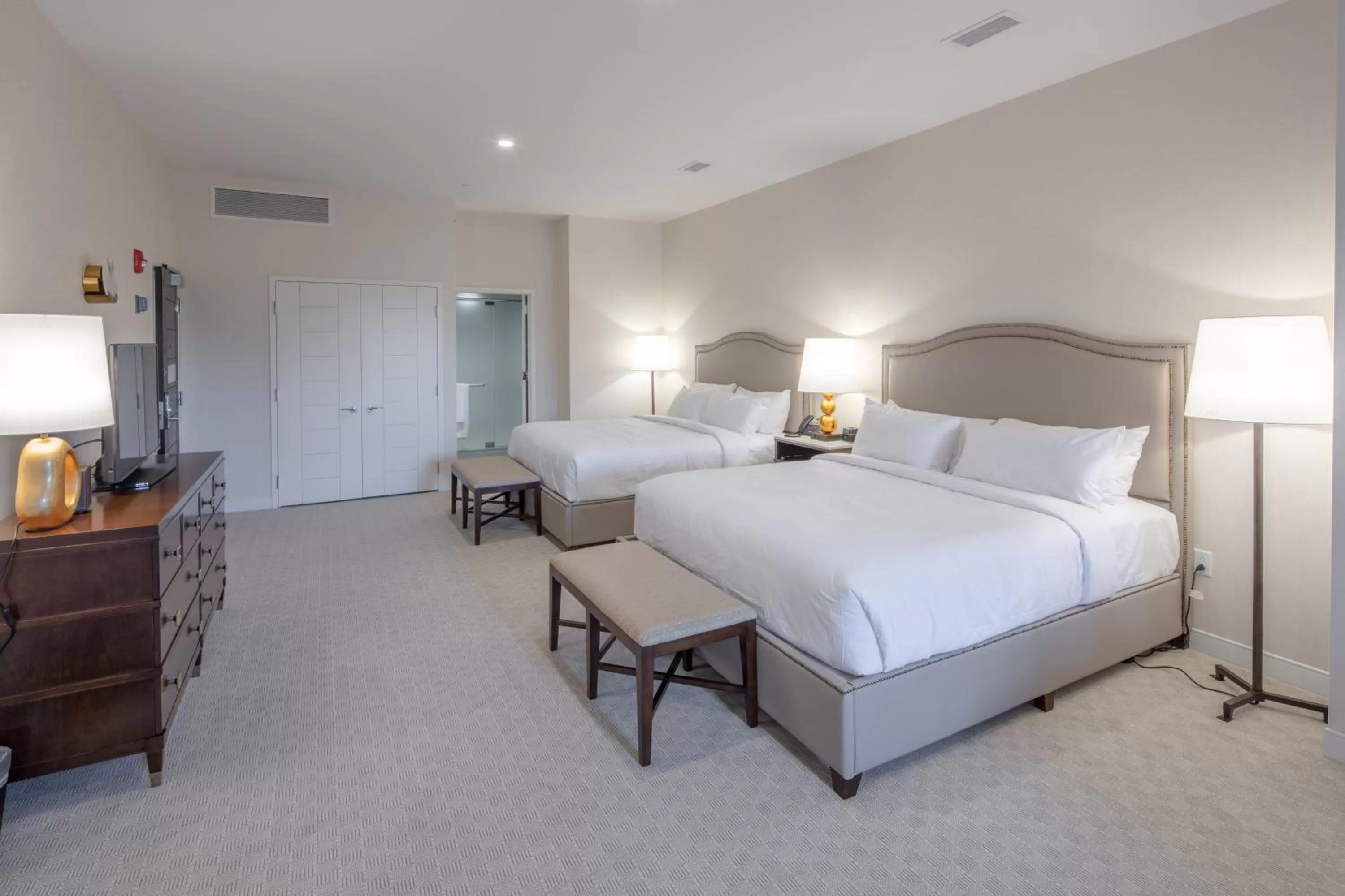 	 Accessible Lakeview Double King Suite - single occupancy - Yoga & Wellness Activities in YO1 Longevity & Health Resorts, Catskills