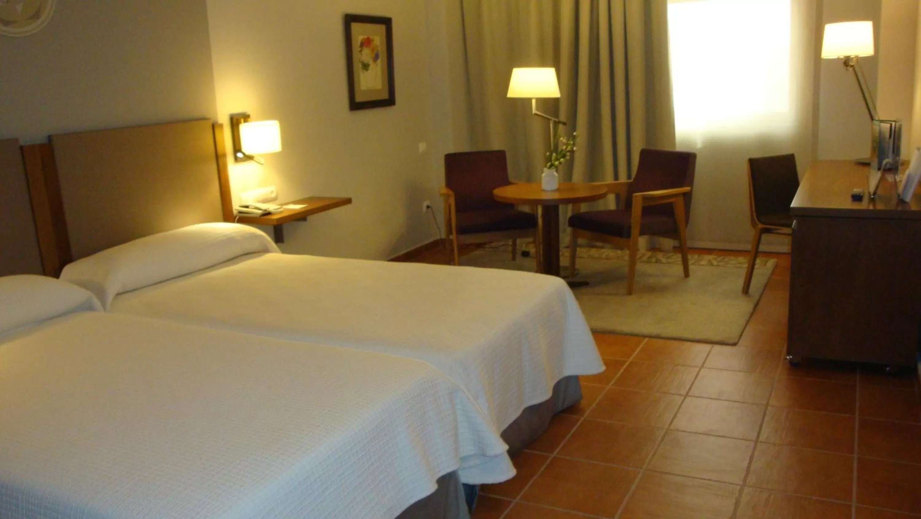 Standard Twin Room in Parador de Lorca