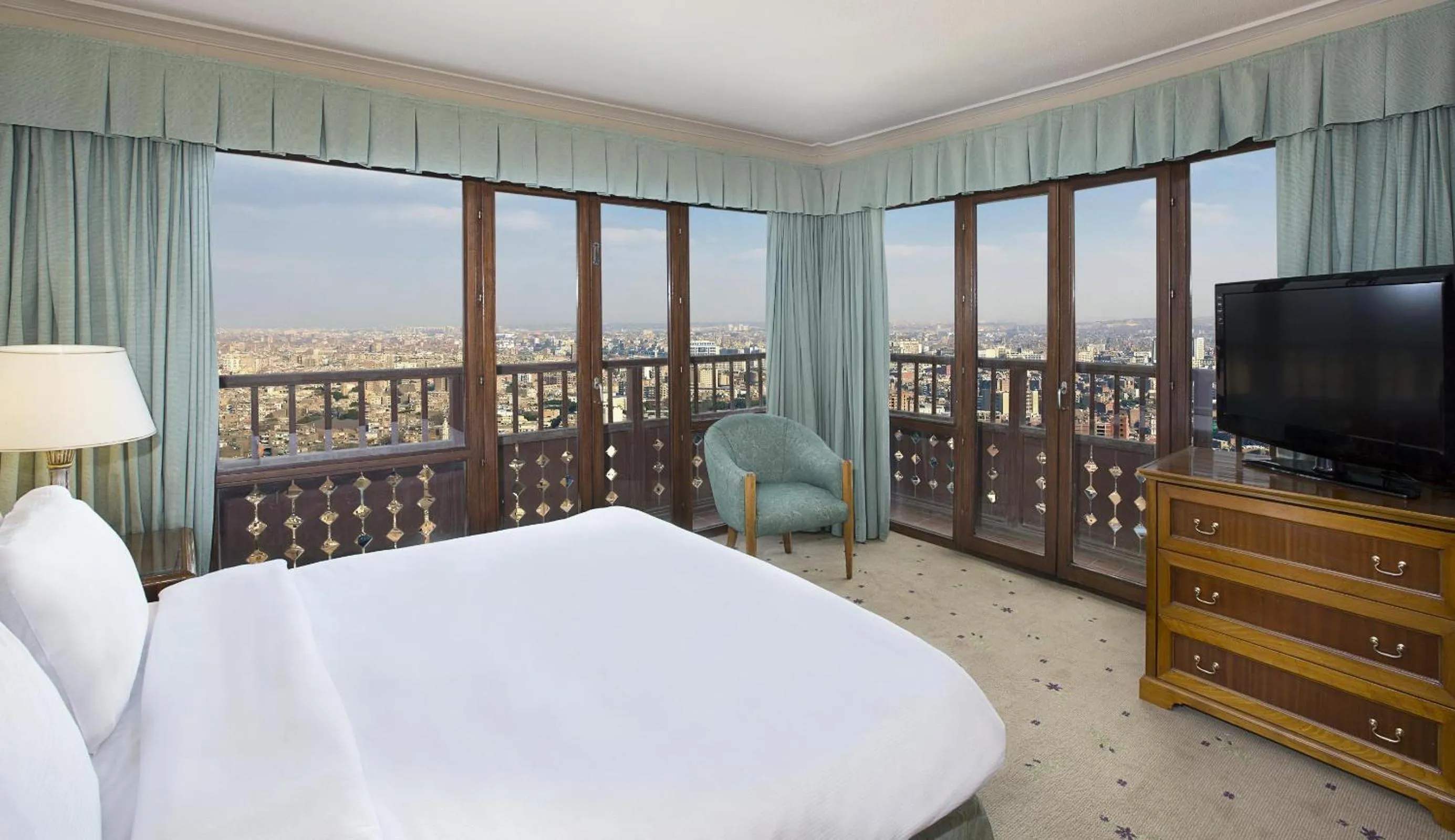 Family Connecting Guest Room City View in Cairo World Trade Center Hotel & Residences
