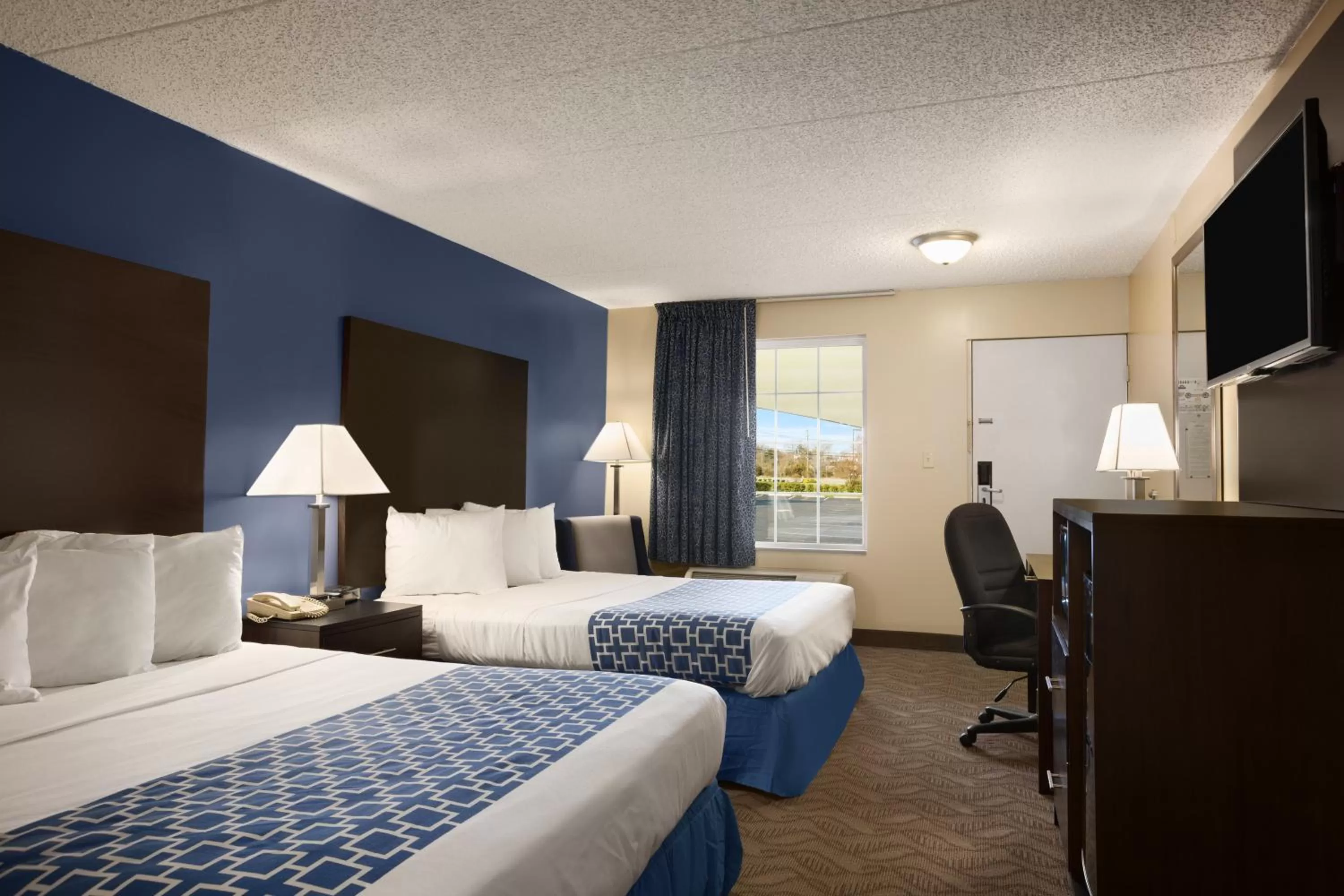 Queen Room with Two Queen Beds - Non-Smoking in Days Inn & Suites by Wyndham Cherry Hill - Philadelphia