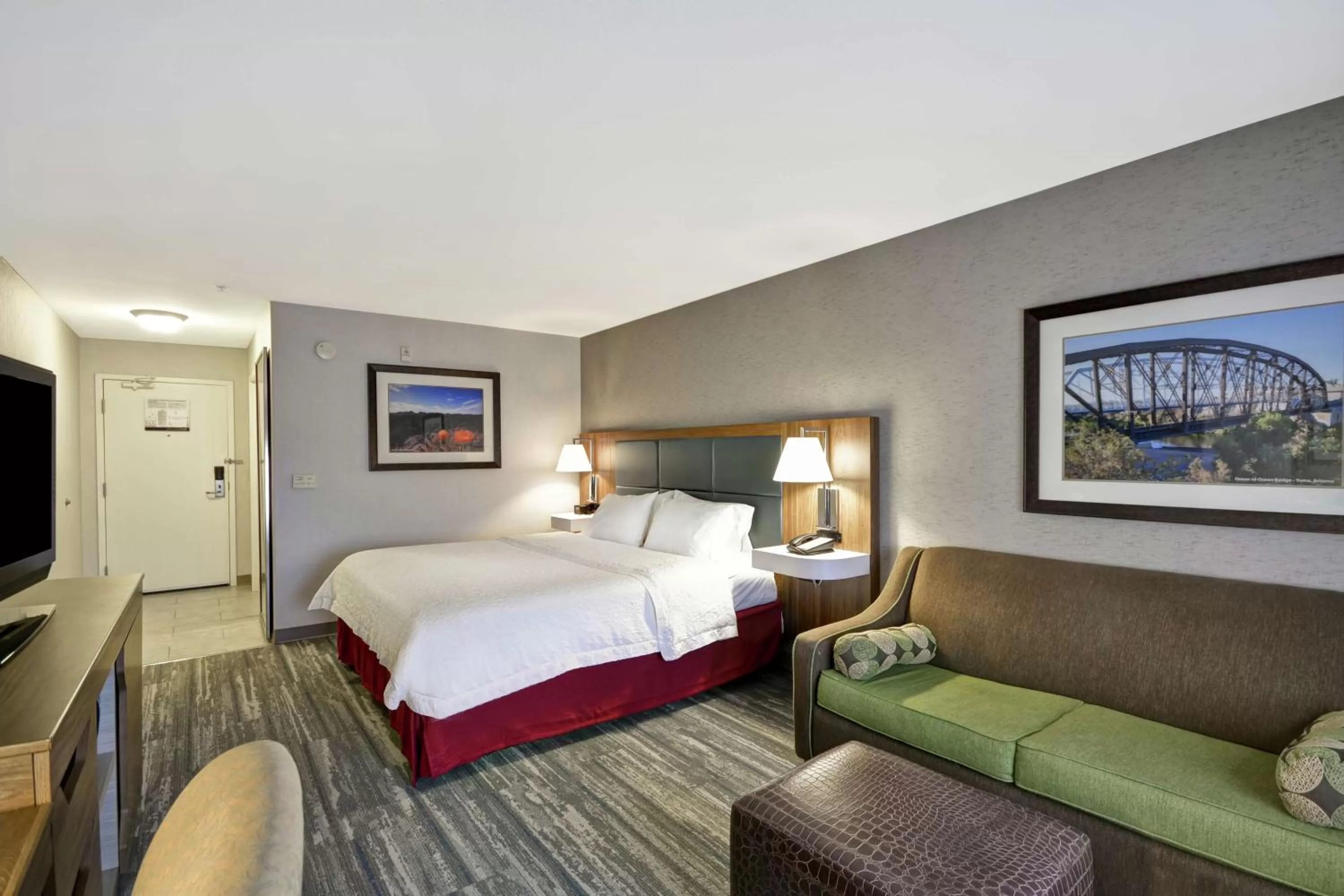 King Room with Sofa Bed and Study - Non-Smoking in Hampton Inn & Suites Yuma