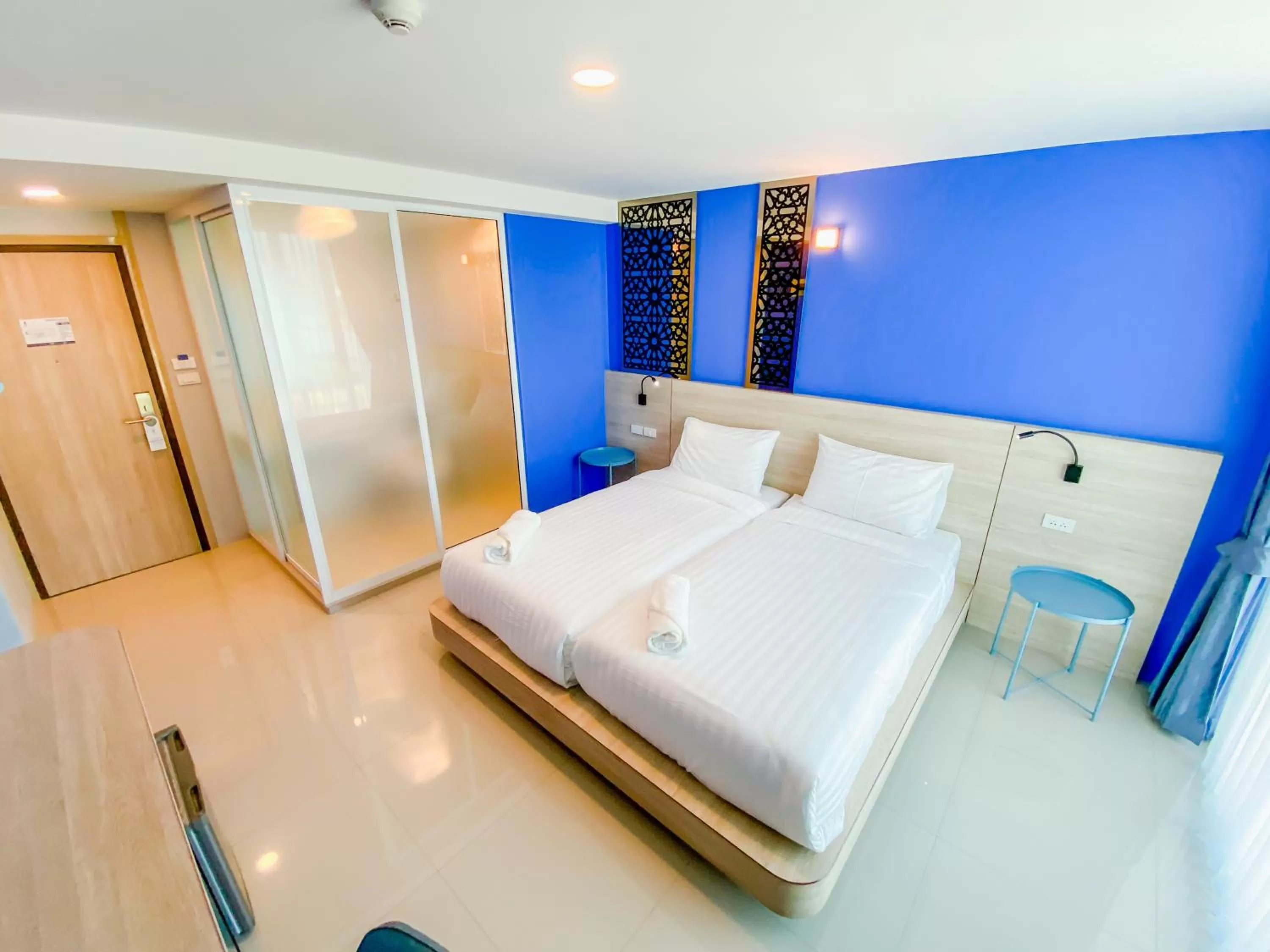 Twin Room in วัน บัดเจท เชียงราย สนามบิน One Budget Hotel Chiangrai Airport