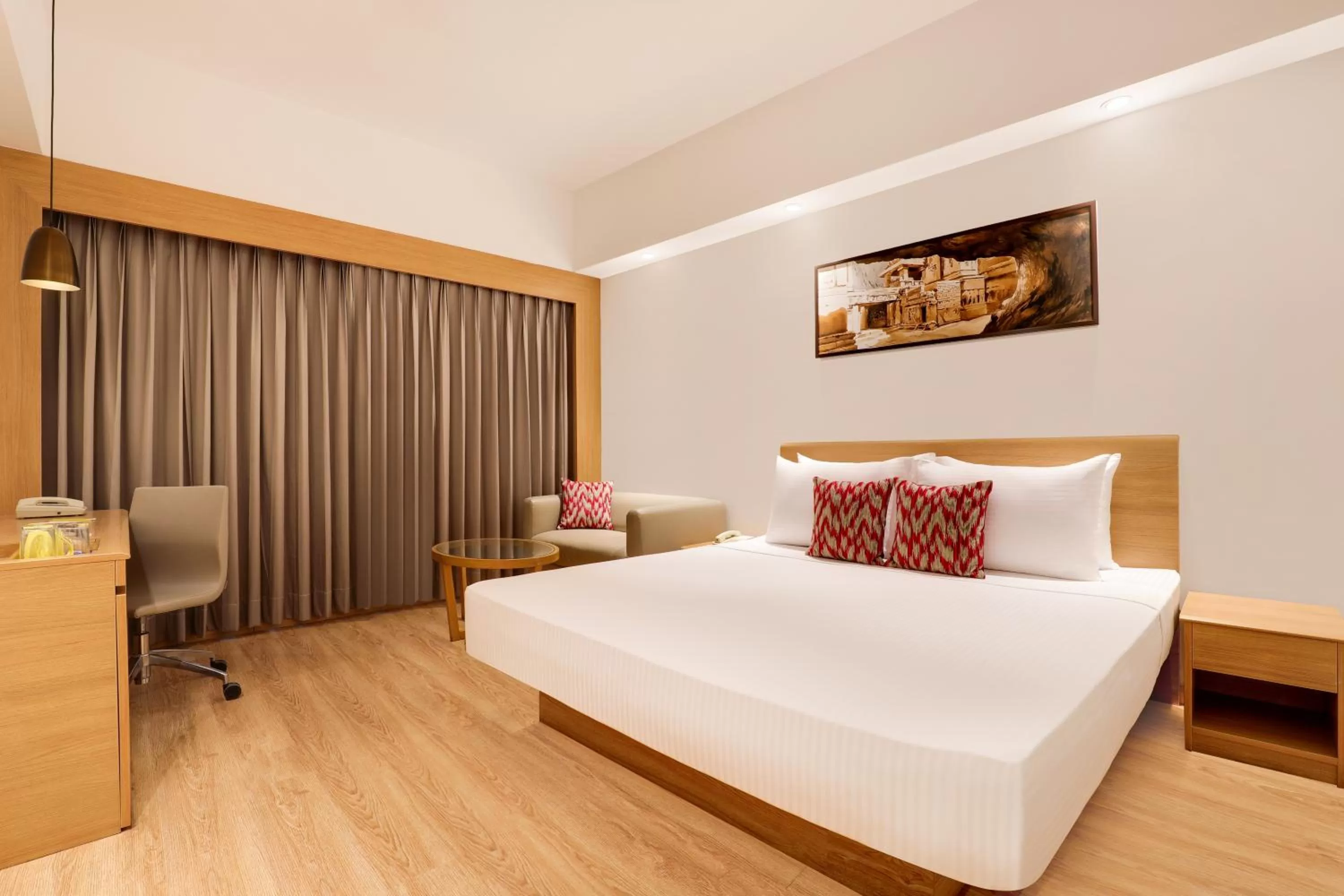 Executive King Room with Balcony - single occupancy in Lemon Tree Hotel, Aurangabad