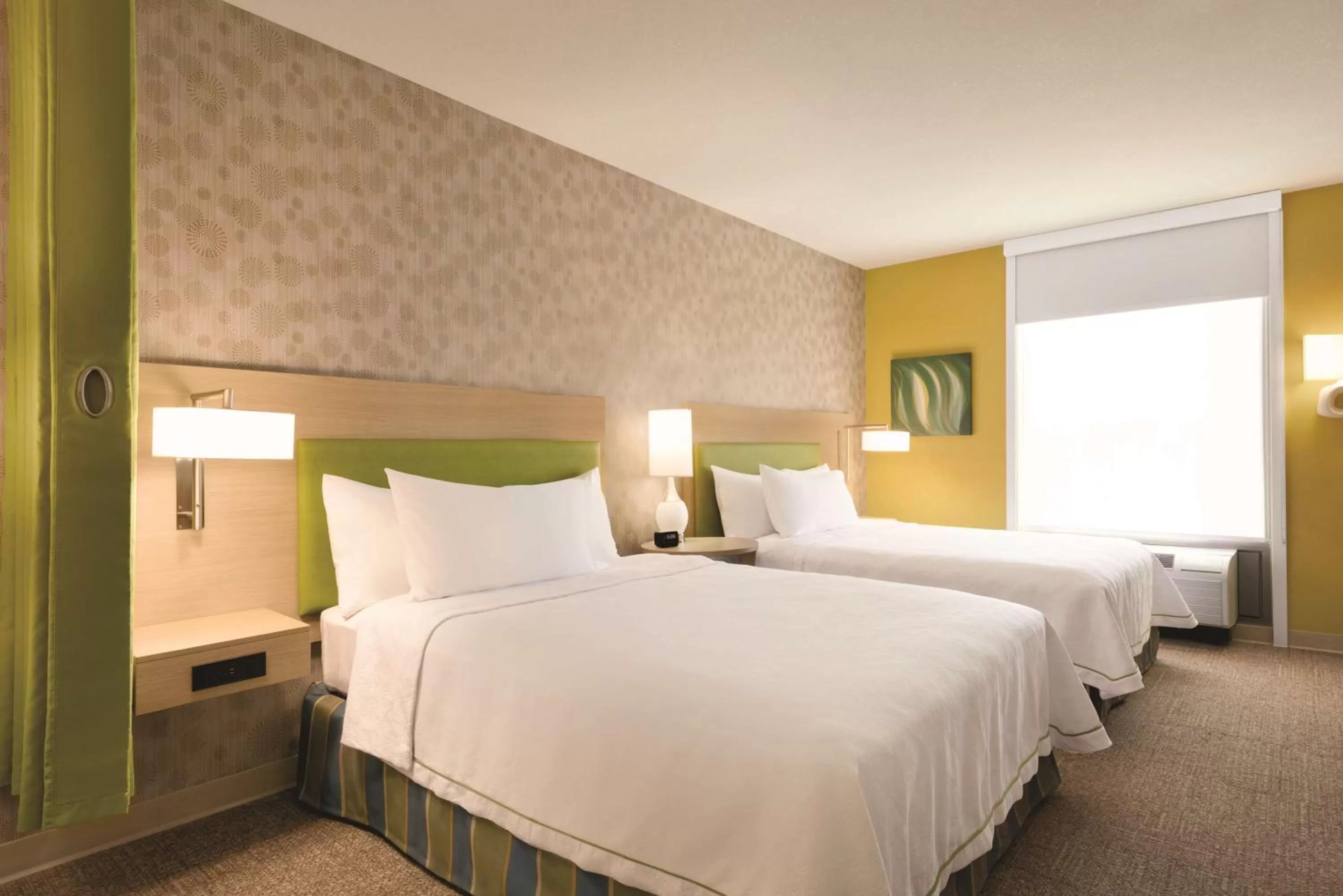 Queen Suite with Two Queen Beds - Hearing Accessible/Non-Smoking in Home2 Suites By Hilton Columbus Dublin