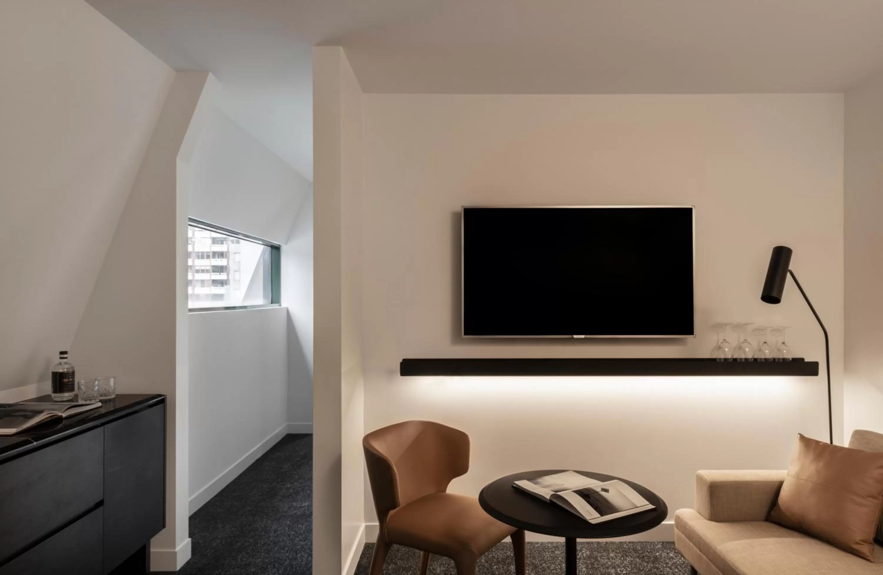 Two Bedroom Penthouse Suite – complimentary drinks during hosted hour and WiFi in Lancemore Crossley St. Melbourne