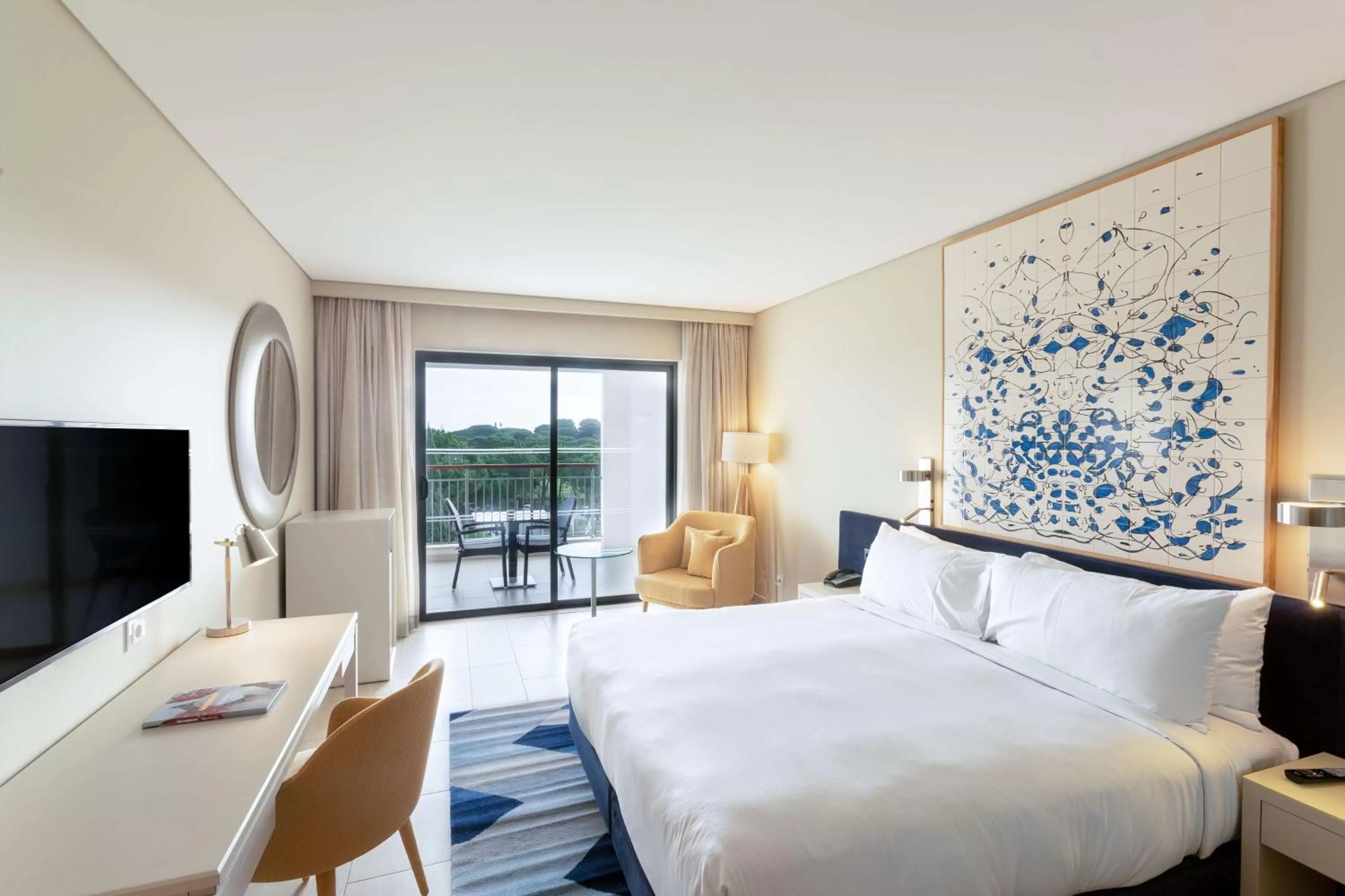 King Deluxe Room with Golf View in Hilton Vilamoura