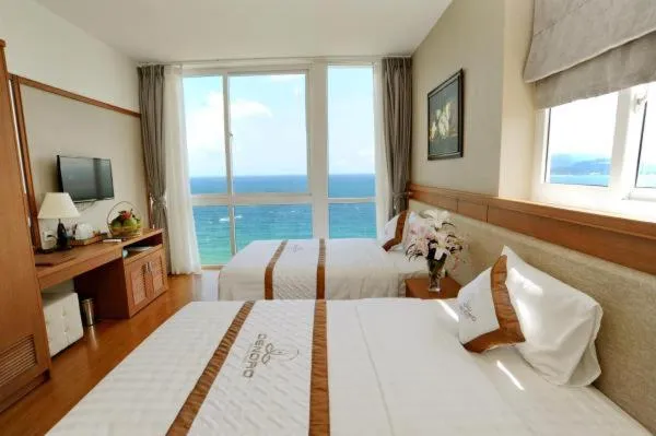 Senior Deluxe Room with Sea View in Dendro beachfront Hotel