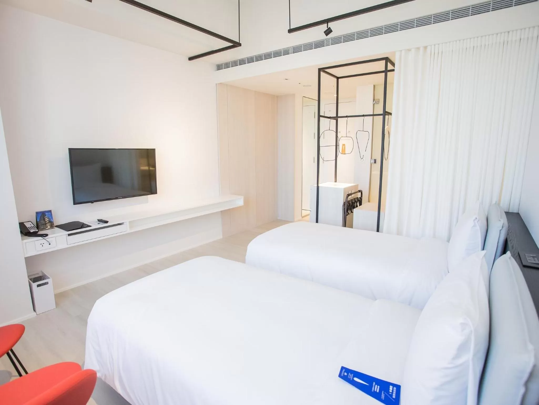 Twin Room with Private Bathroom in The Place Taichung