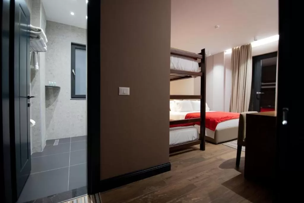 Family Room with Balcony in Mergan Hotel