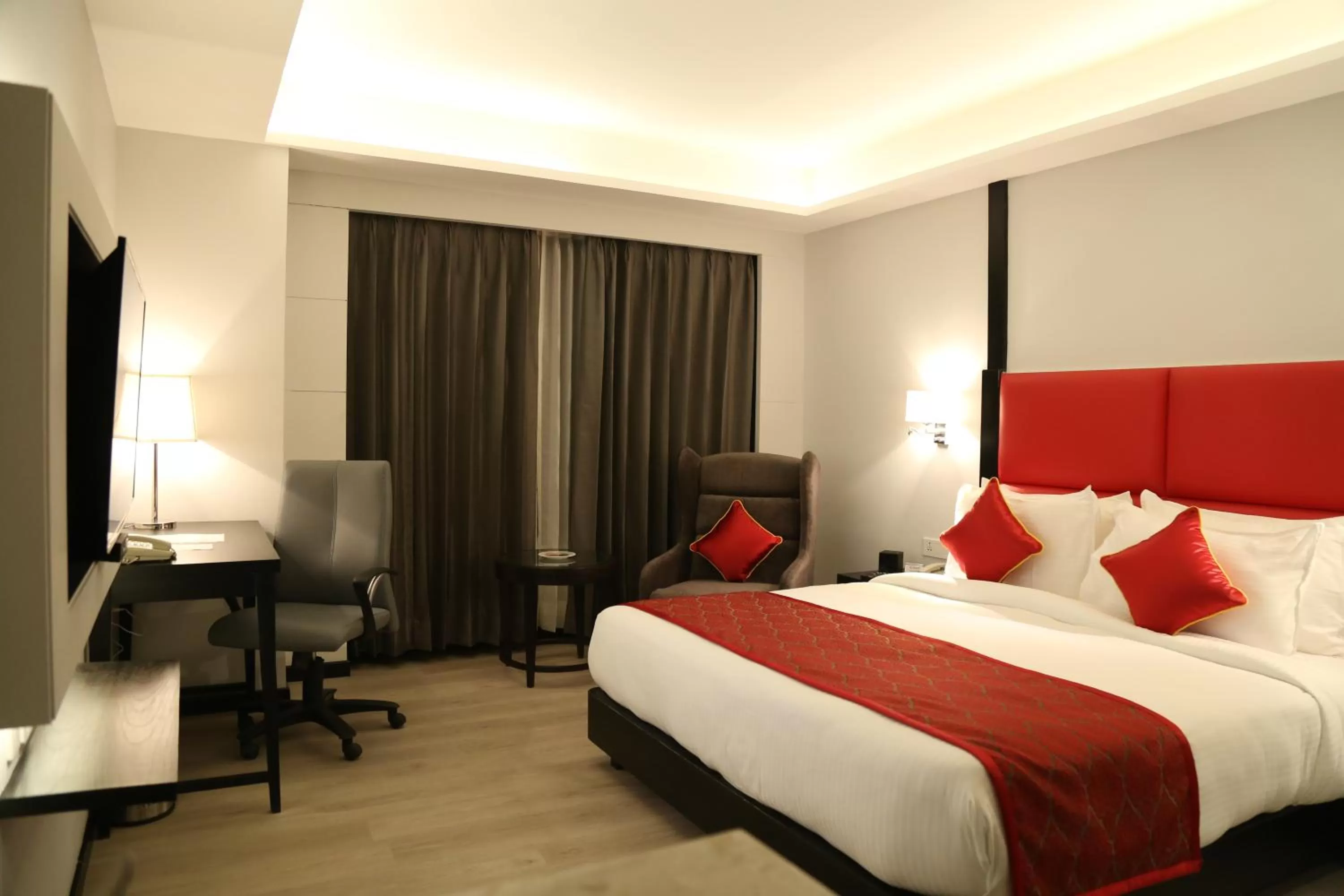 Queen Non-Smoking Room - single occupancy - Book & Unlock Exclusive Deals in Ramada Encore Jalandhar