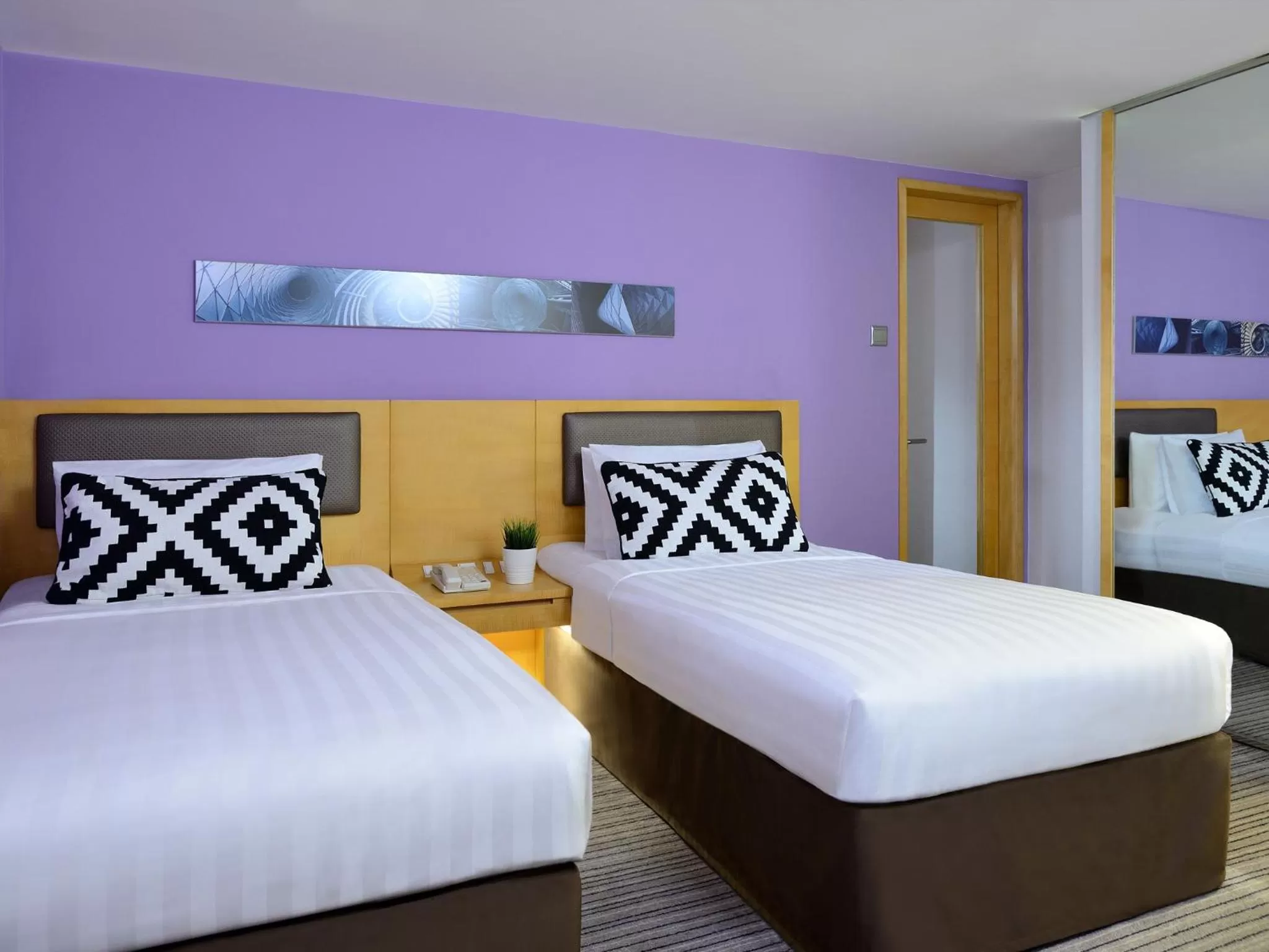 Family Quadruple Room in Kew Green Hotel Wanchai Hong Kong