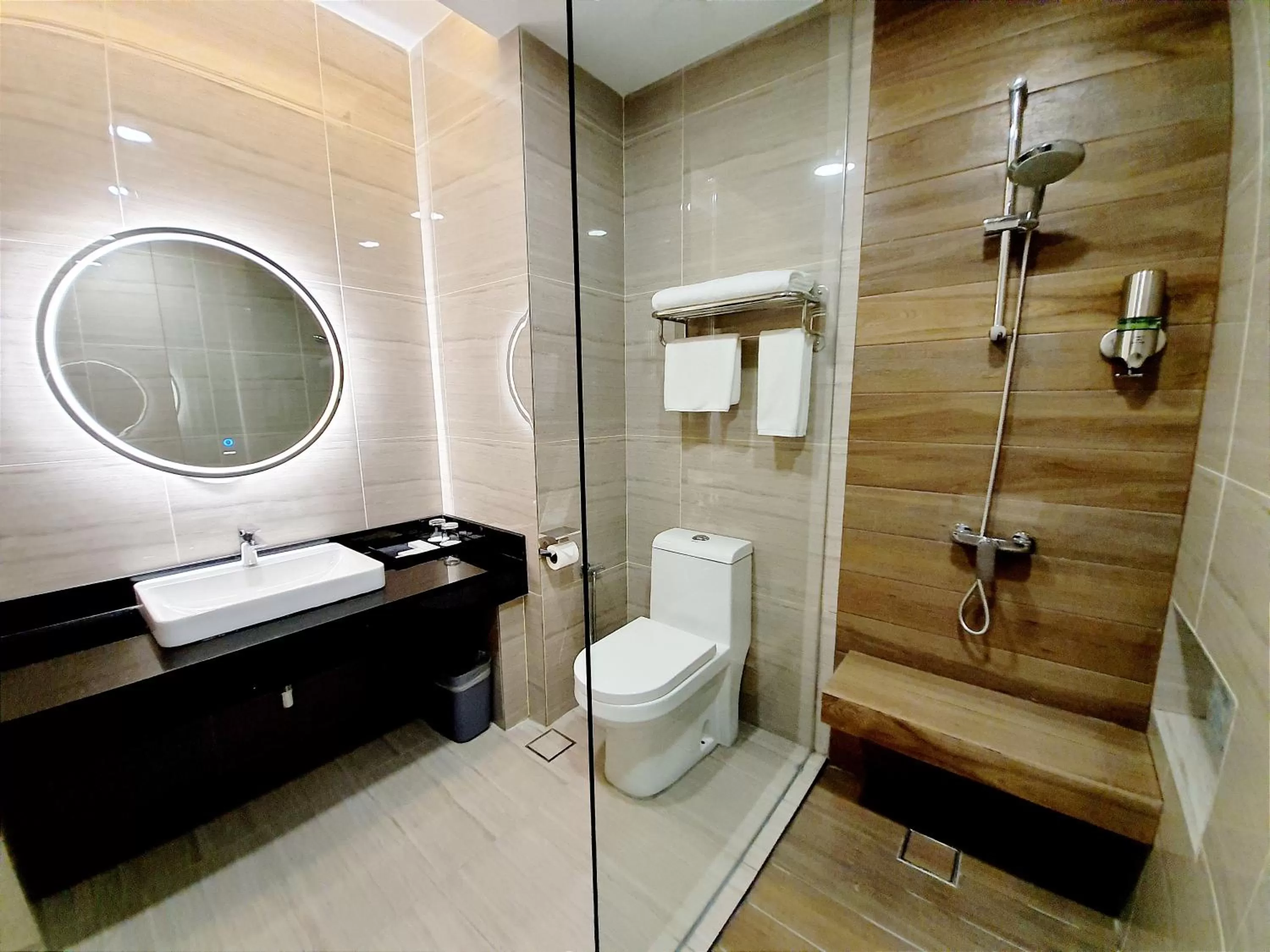 Deluxe King City View in Pacific Regency Beach Resort, Port Dickson