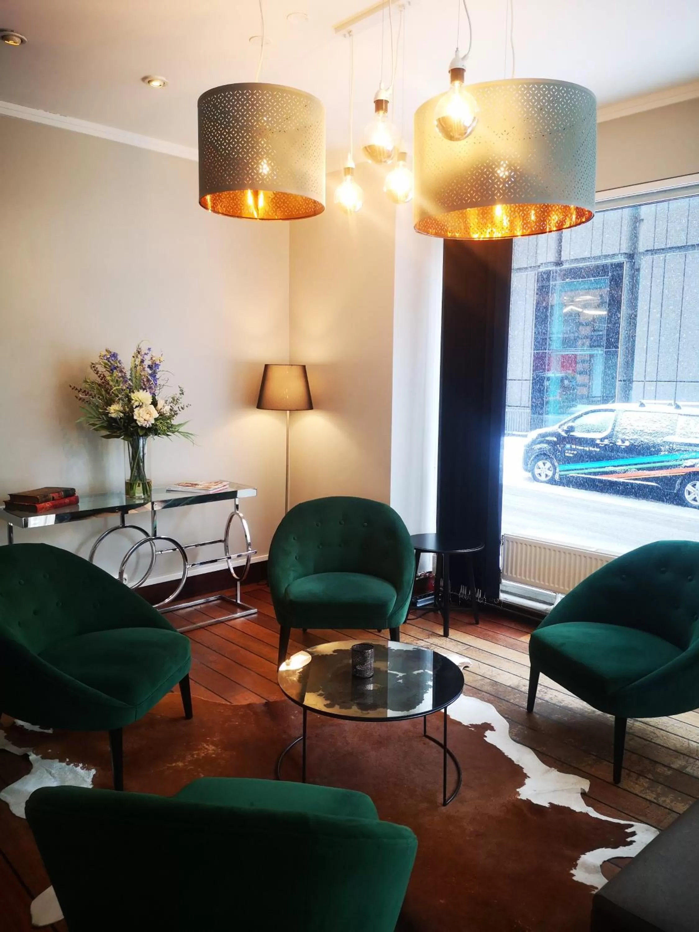 Lobby or reception in First Hotel Millennium