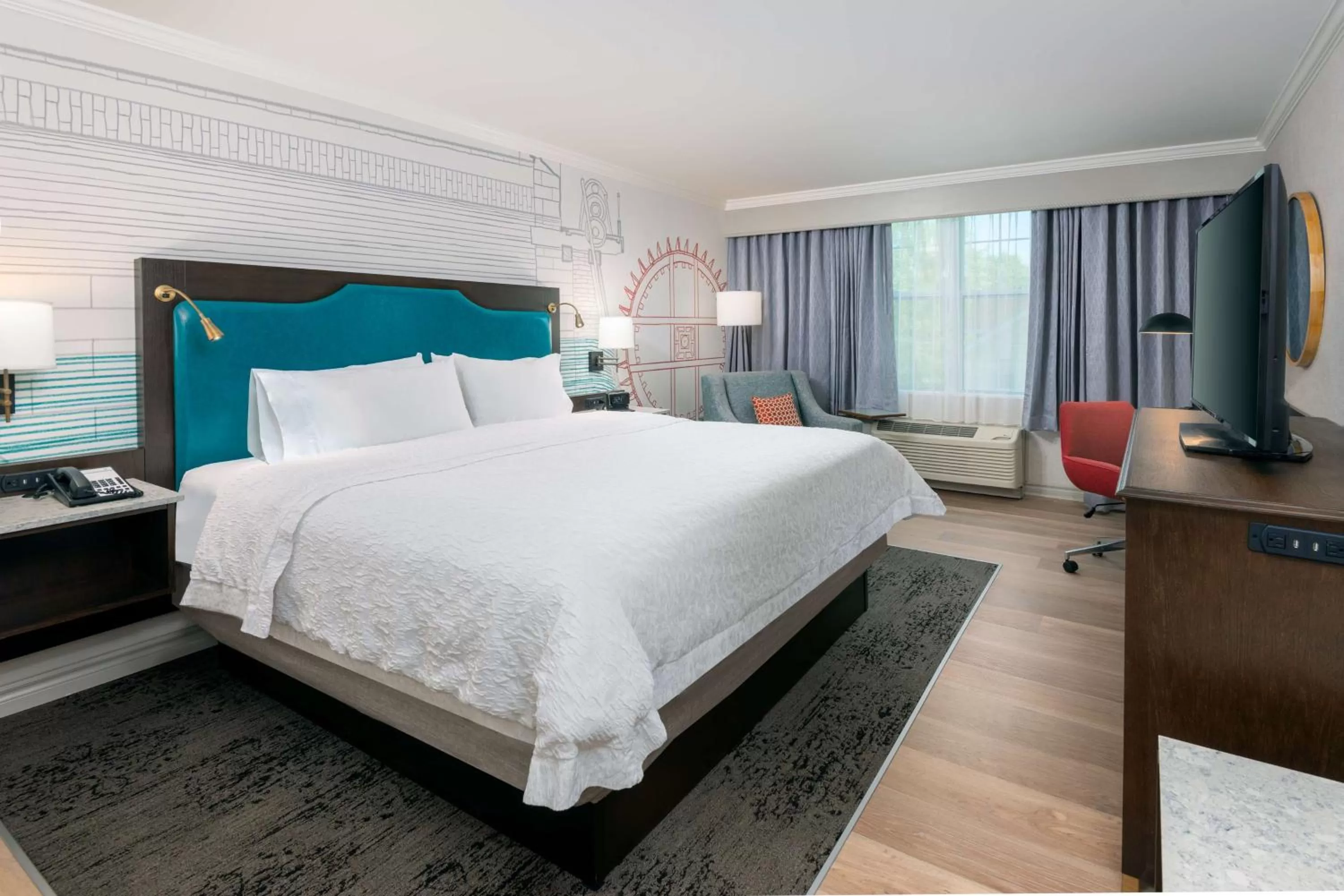 King Room with King Bed - Non-Smoking in Hampton Inn Buffalo-Williamsville