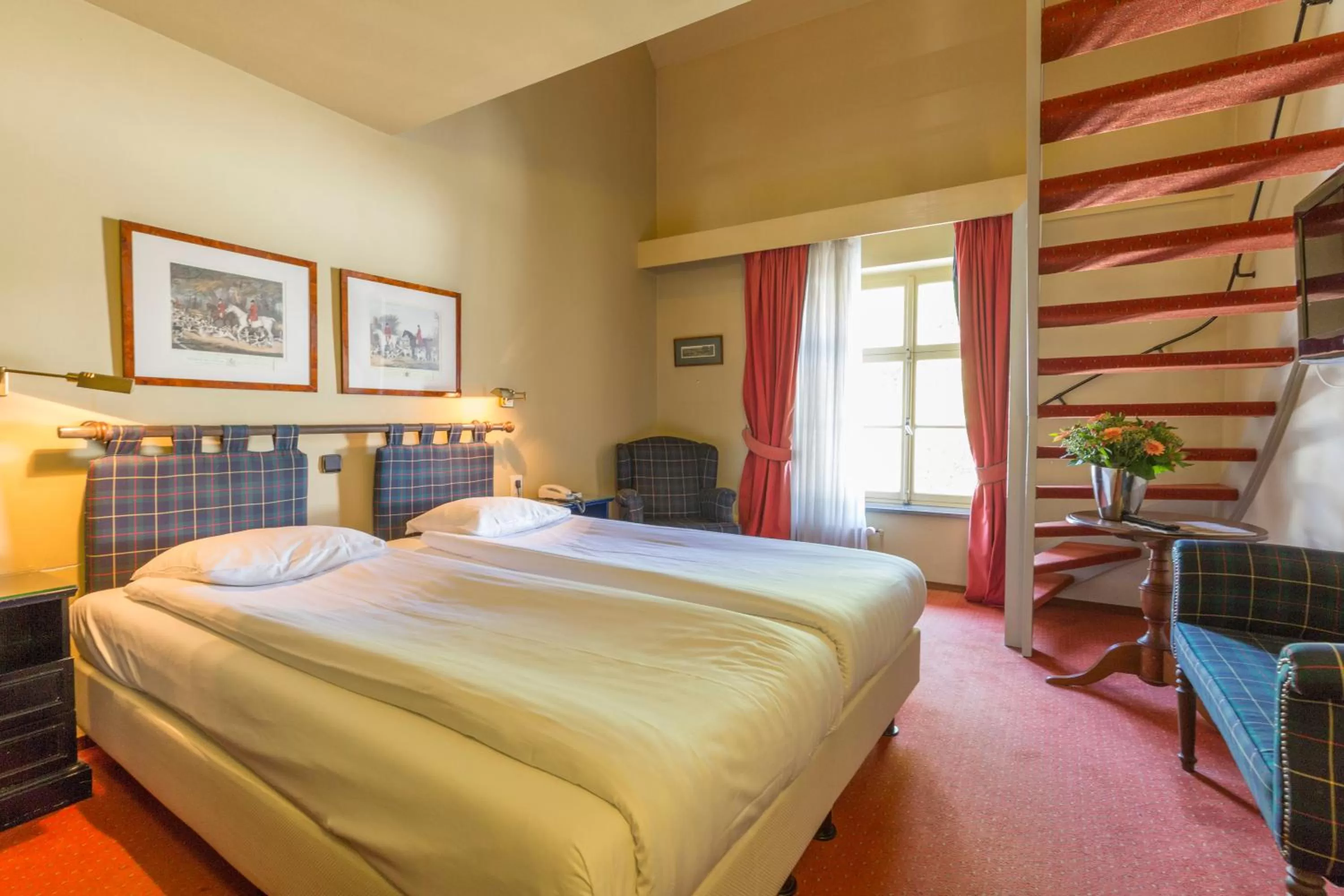 Comfort Double Room in Fletcher Hotel-Restaurant Kasteel Erenstein