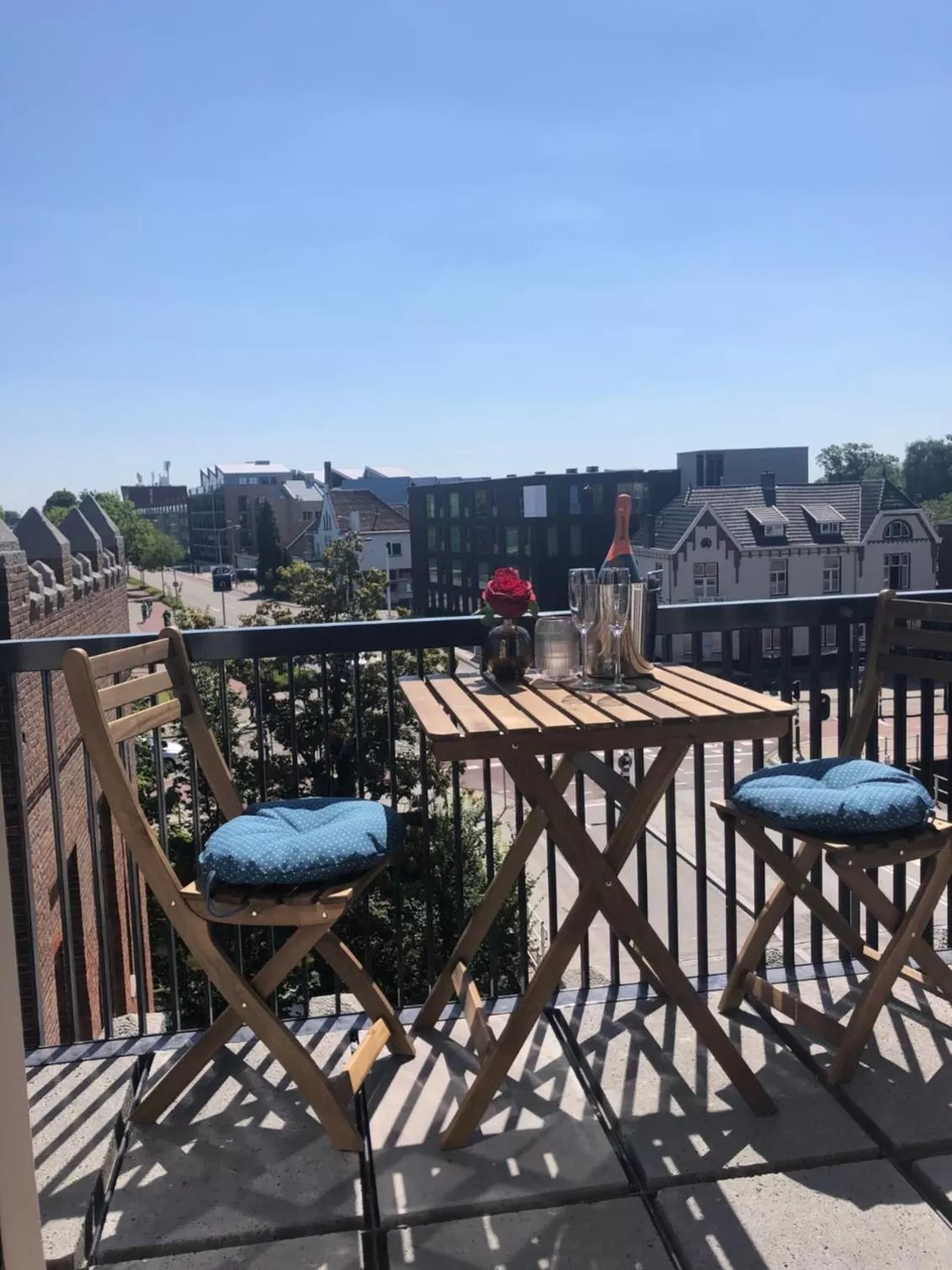 Balcony/Terrace in Mariënhage Boutique Hotel